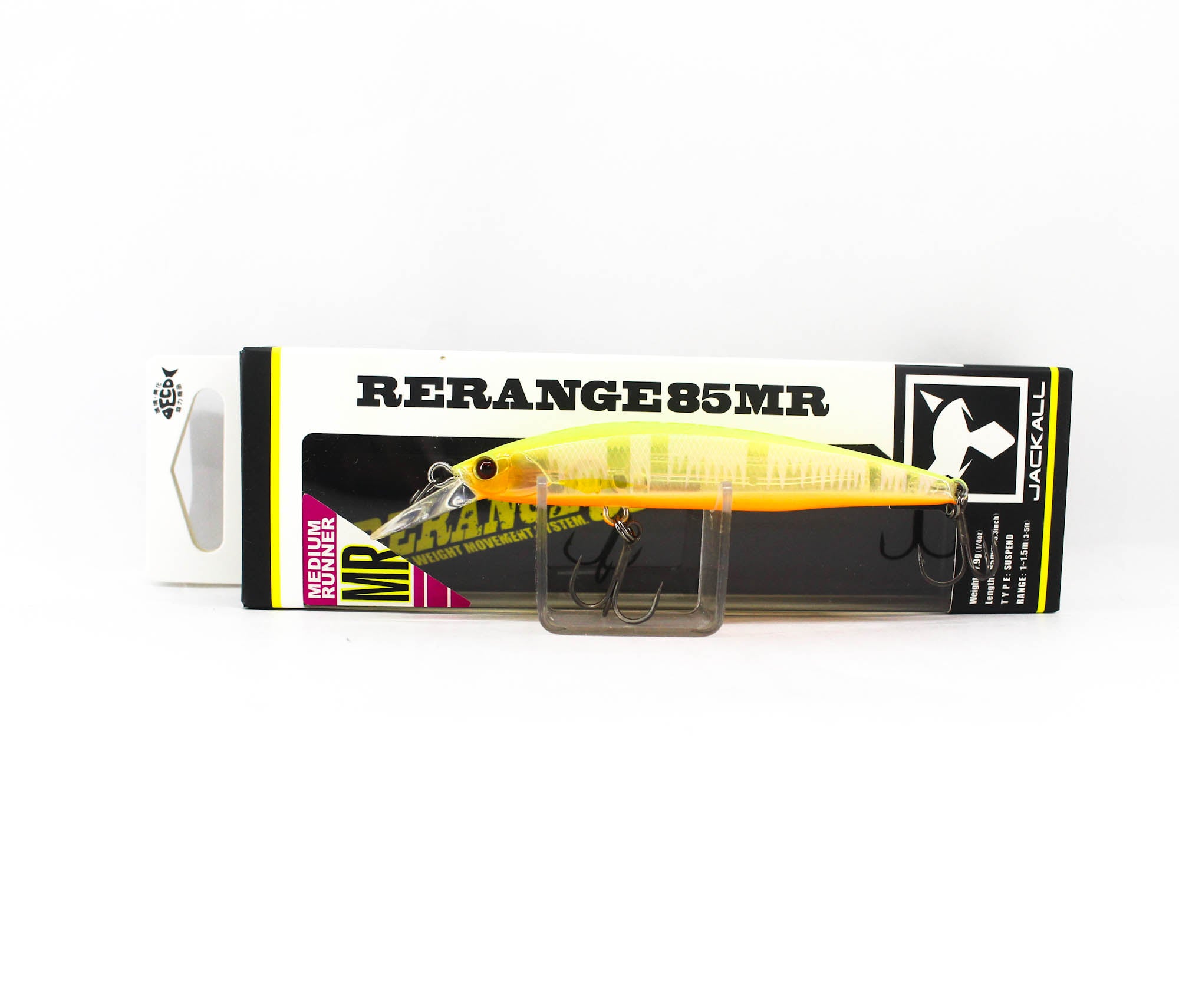 Jackall Rerange 85SP MR Suspend Lure Chart Back Pearl (6925)