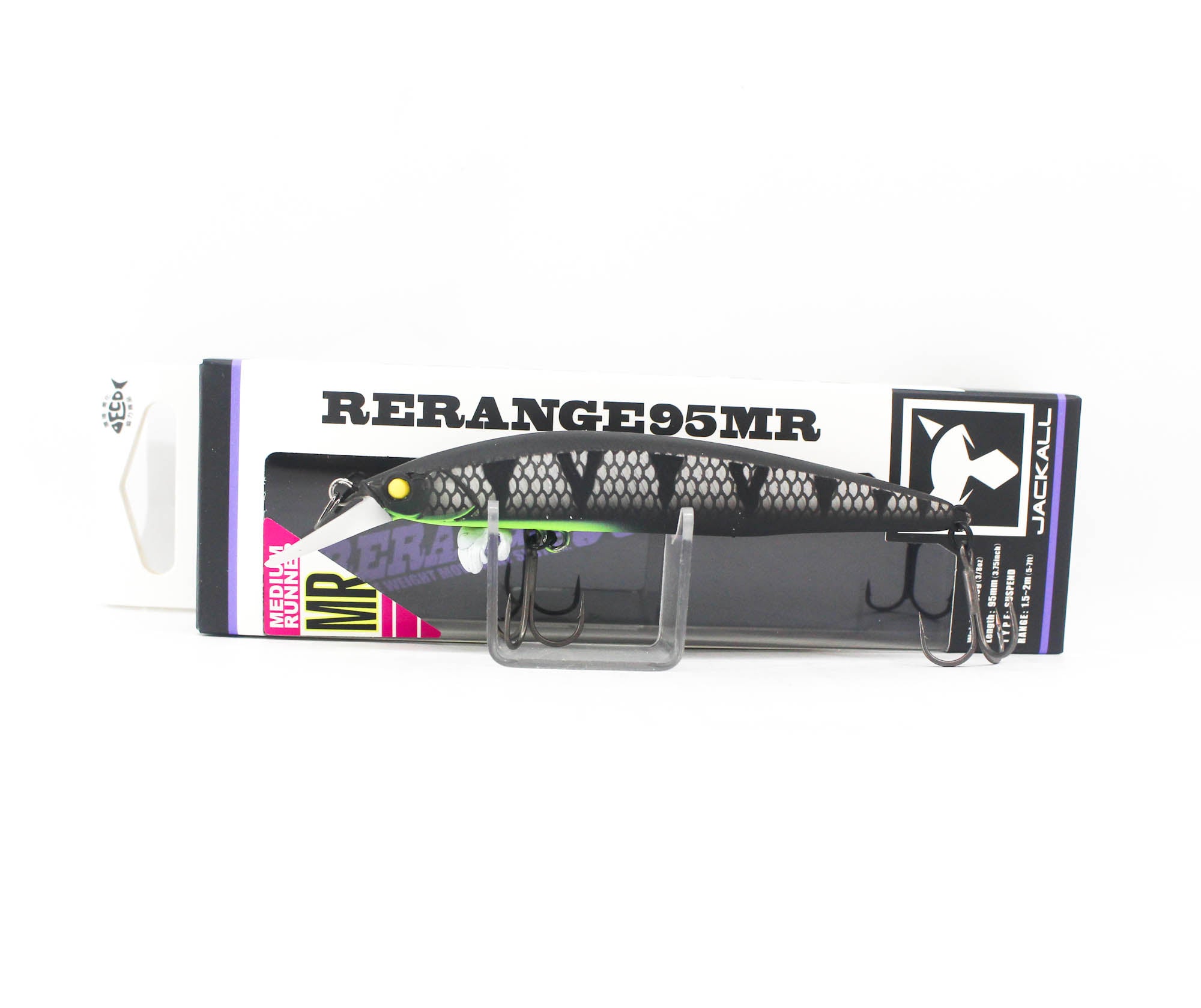 Jackall Rerange 95SP MR Suspend Lure Dark Phantom (7076)