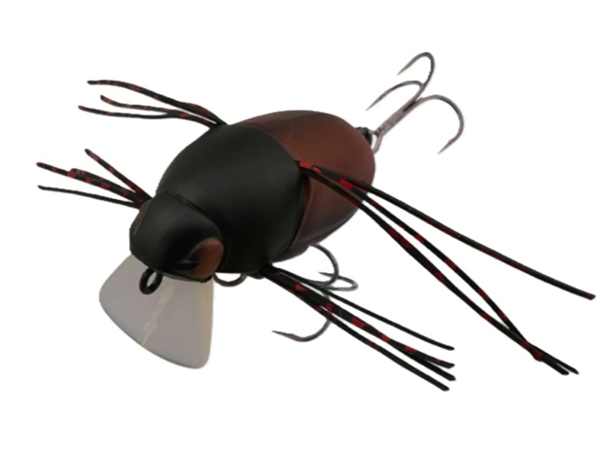 Jackall Chubby Bug 35 Floating Lure Mat Red Timber Beetle (7168)