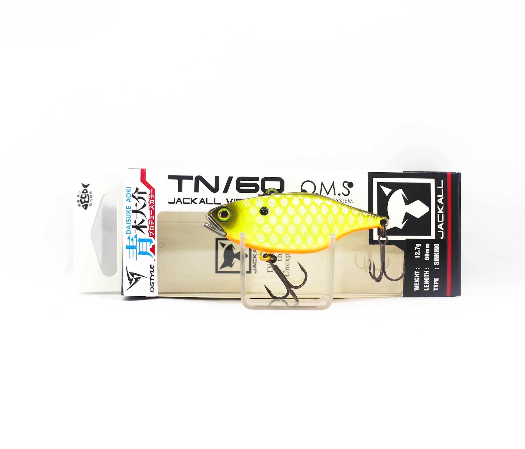 Jackall TN 60 Regular Vibration Lure Da Rising Chart (7212)