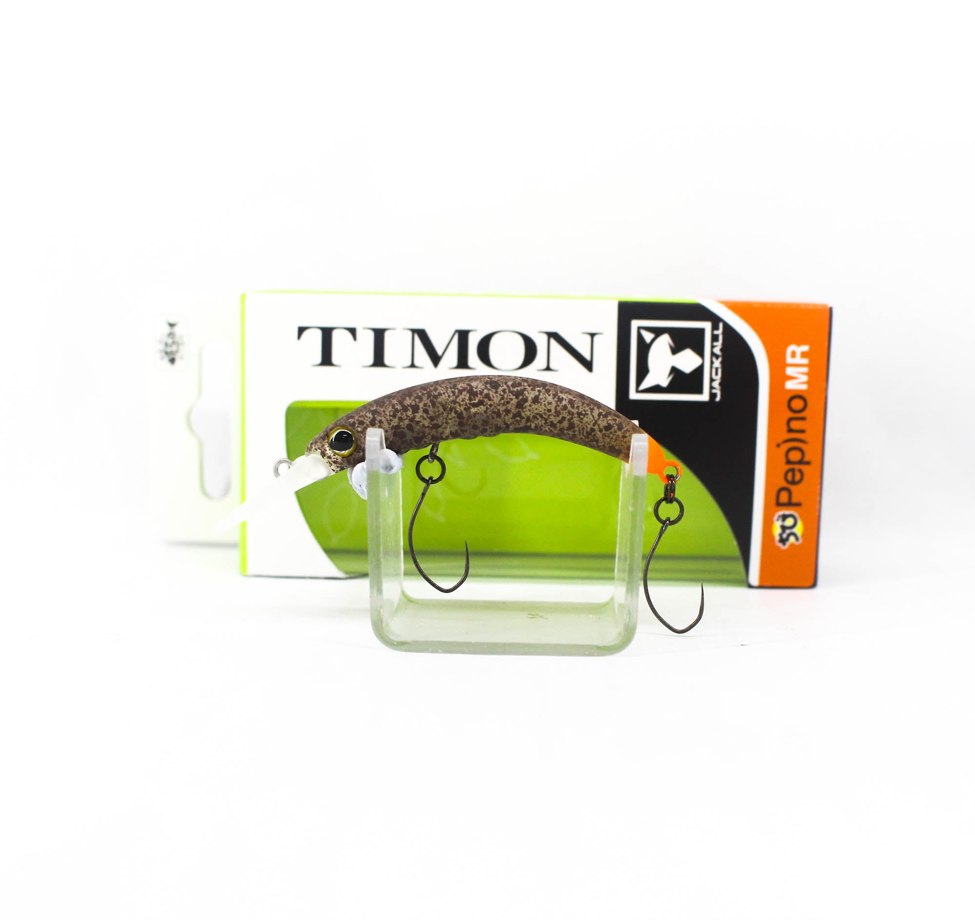 Jackall Timon Chibi Pepino MR 40mm Floating Lure Tackey Brown Orange (7274)