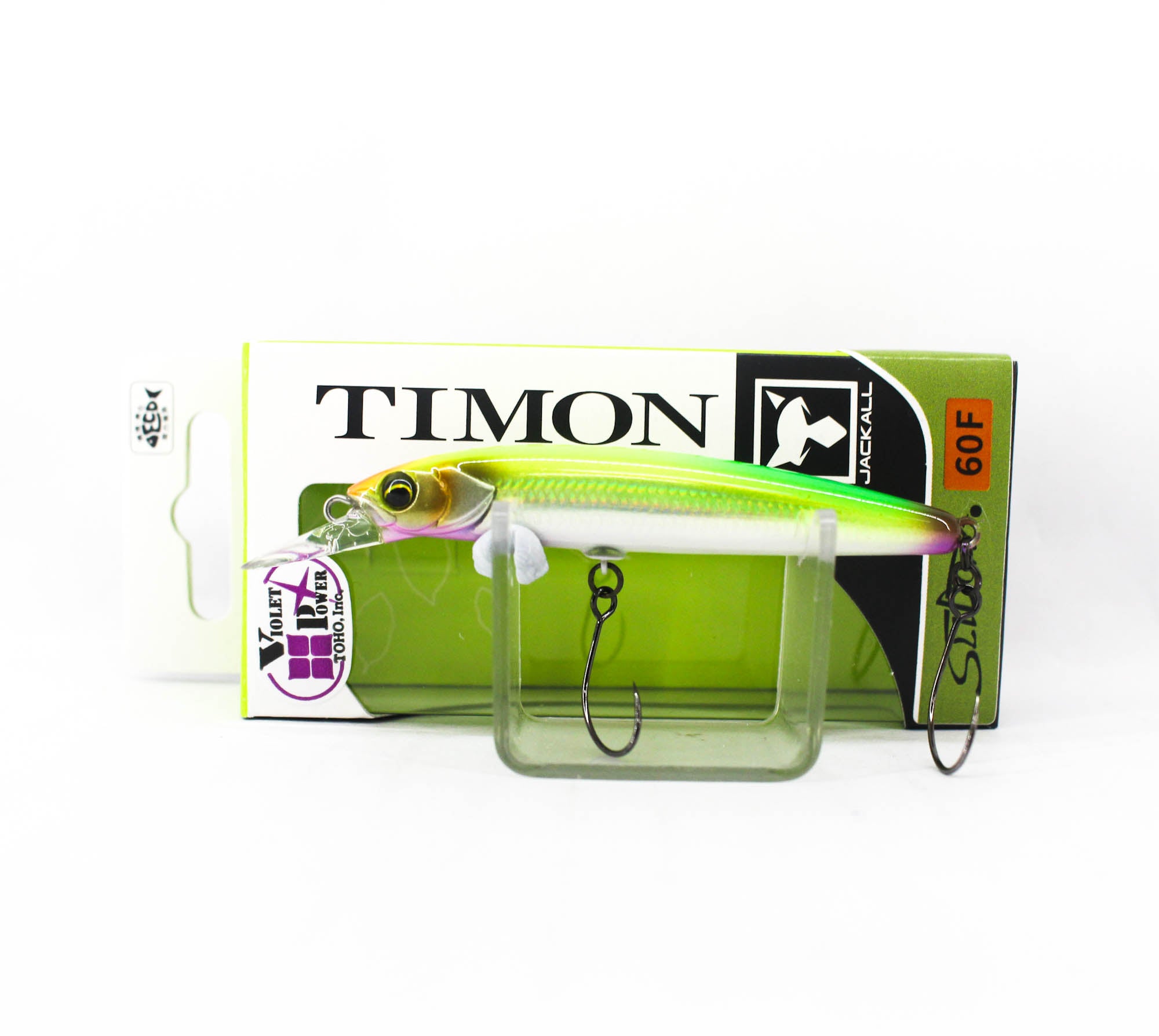 Jackall Timon Slidon 60F Floating Lure Parallel Chartreuse (7540)