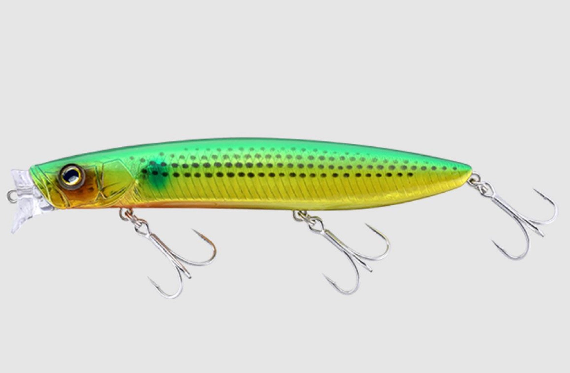 Jackall Hagre 120F Floating Lure Green Gold (8073)