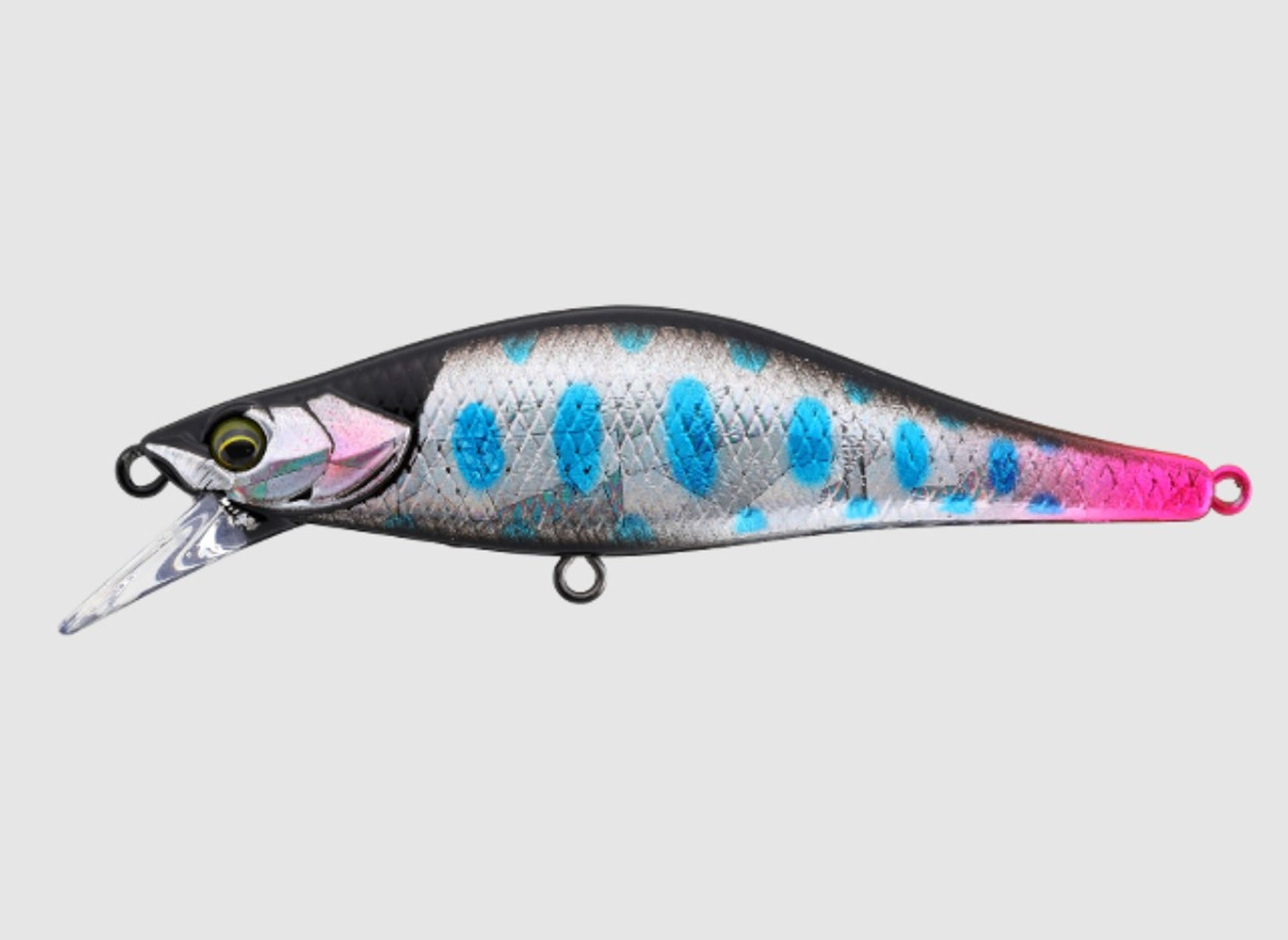 Jackall Timon Tricoroll Thin 44S Sinking Lure Yoneshiro Multi Black (8165)