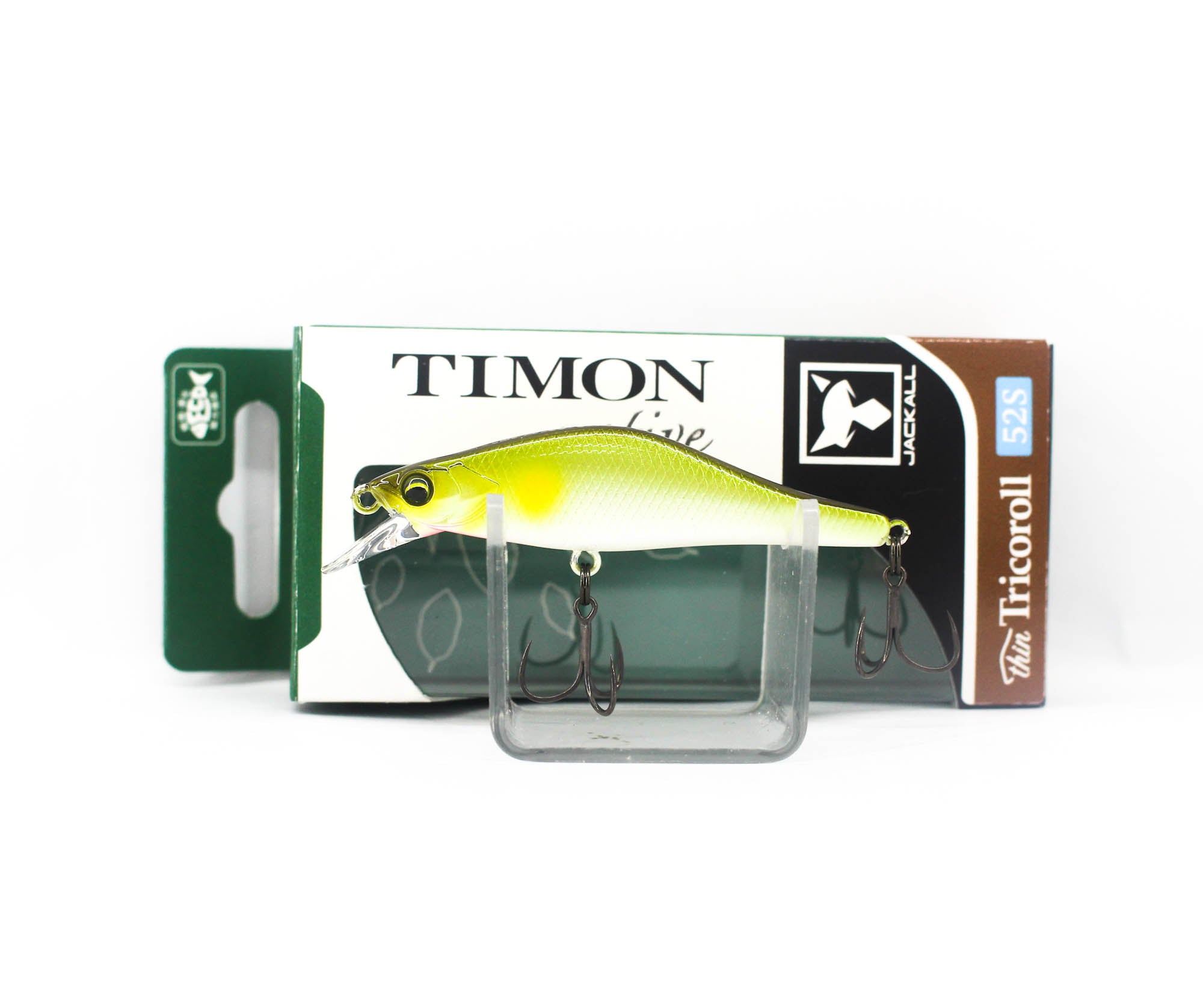 Jackall Timon Tricoroll Thin 52S Sinking Lure Pearl Ayu (8240)