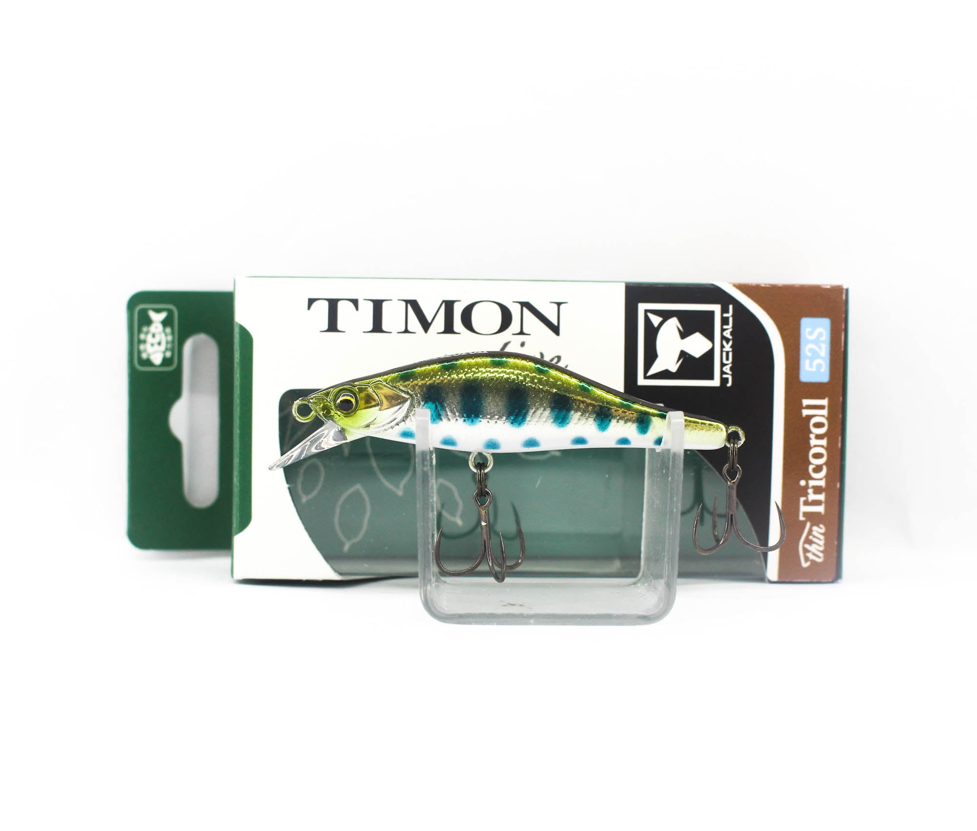 Jackall Timon Tricoroll Thin 52S Sinking Lure Silver Yamame (8264)