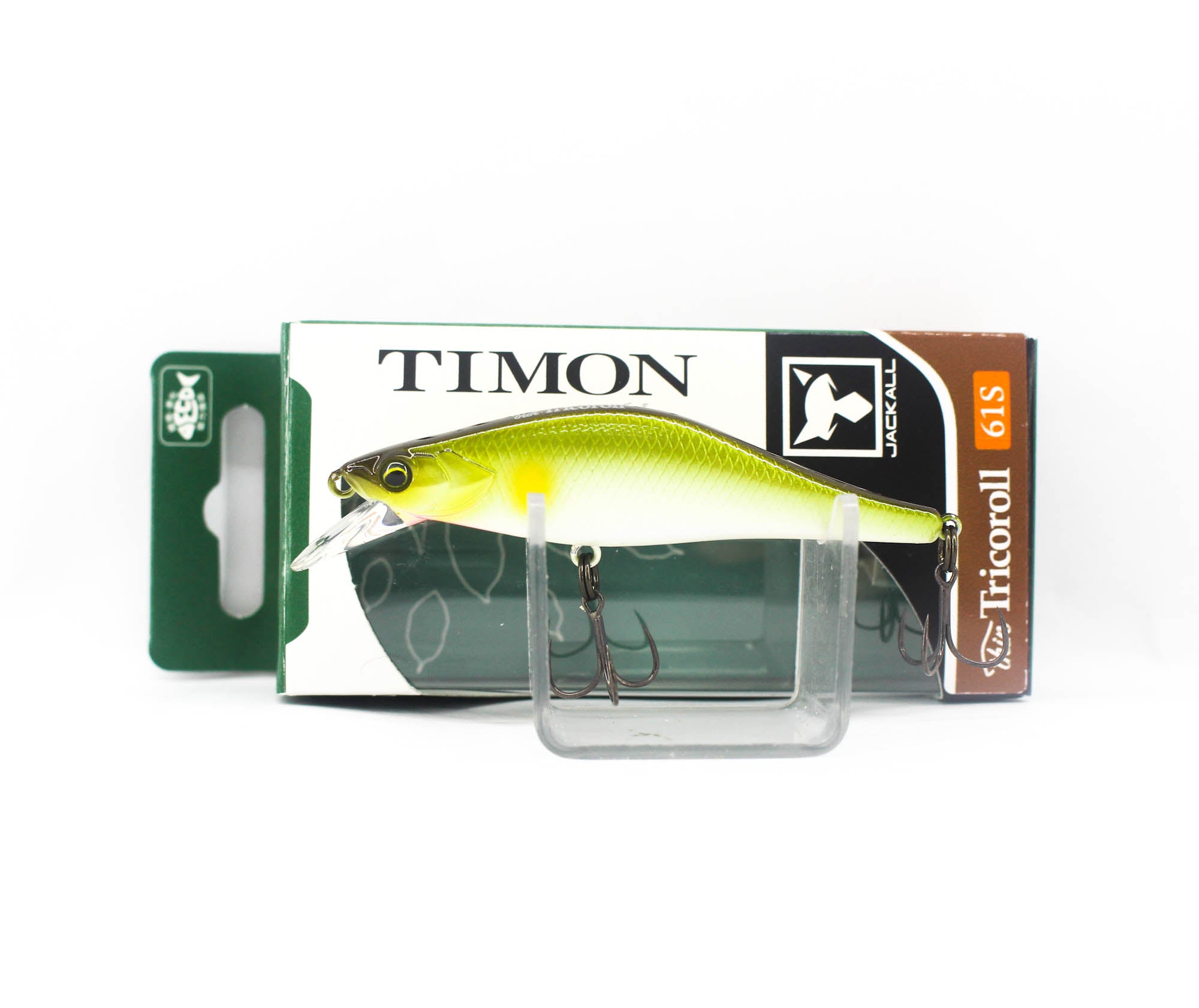 Jackall Timon Tricoroll Thin 61S Sinking Lure Pearl Ayu (8363)