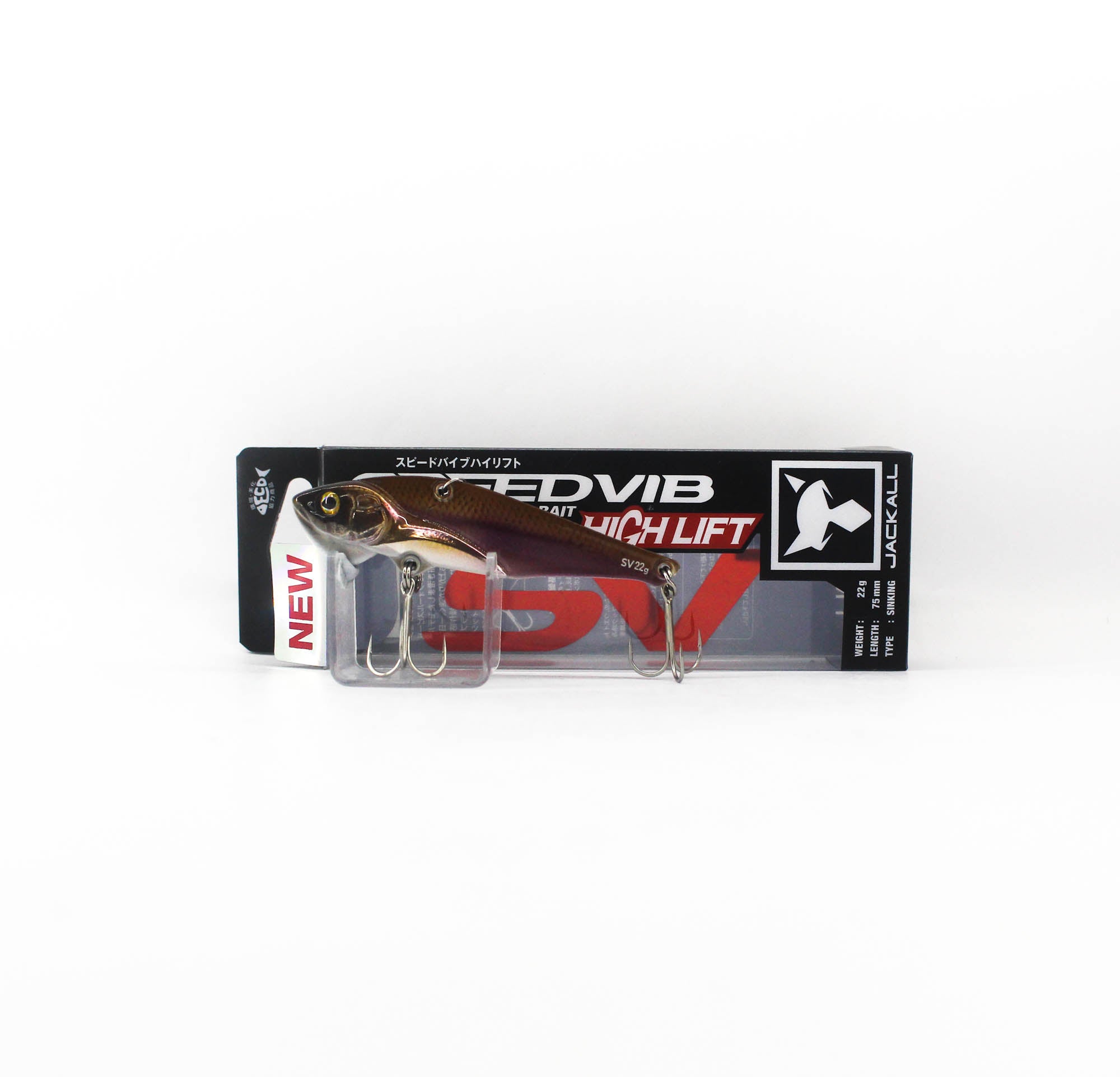 Jackall Speed Vib High Lift 22 grams Sinking Lure RT Super Wakasagi (0564)