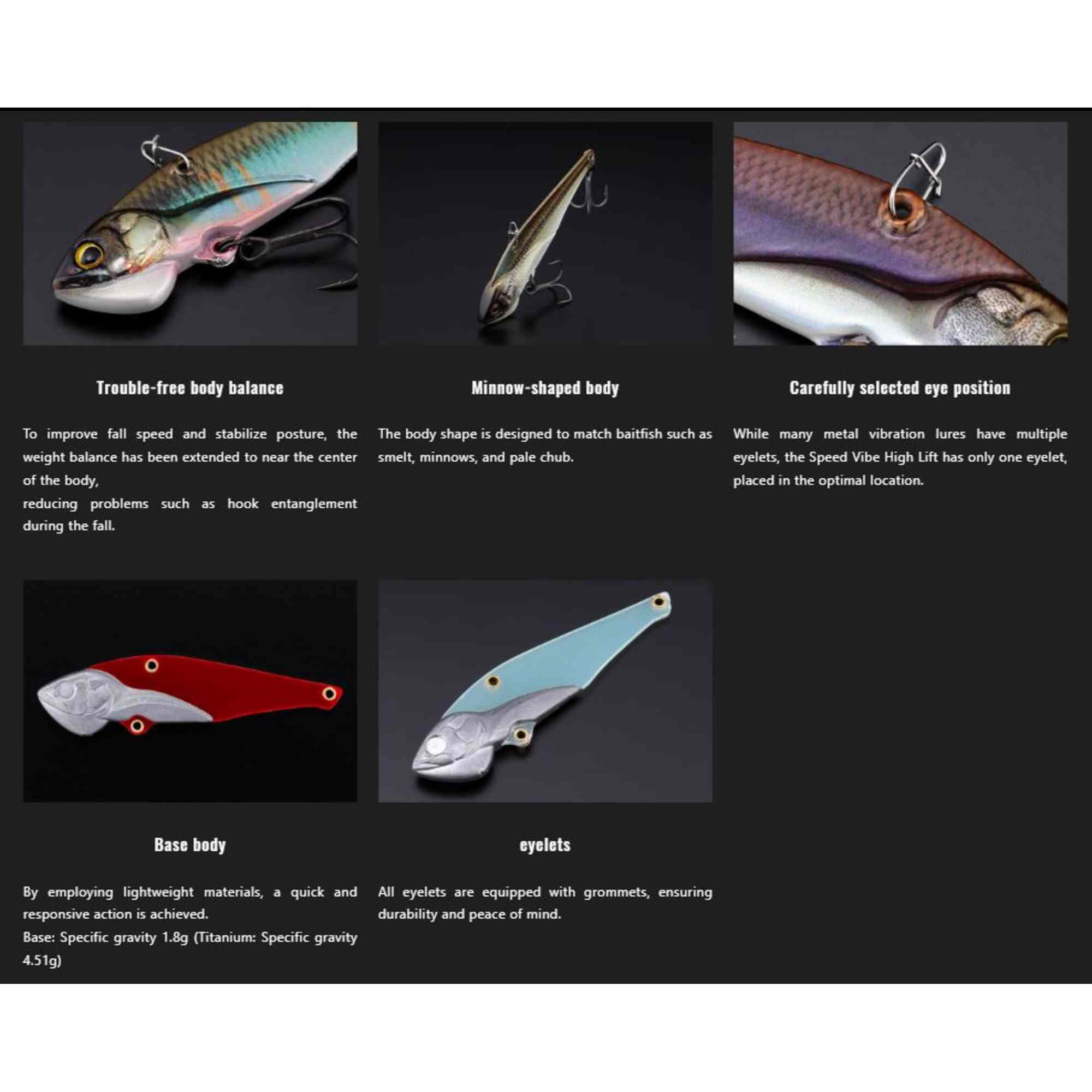 Jackall Speed Vib High Lift 22 grams Sinking Lure Pearl Chart Tiger (0618)