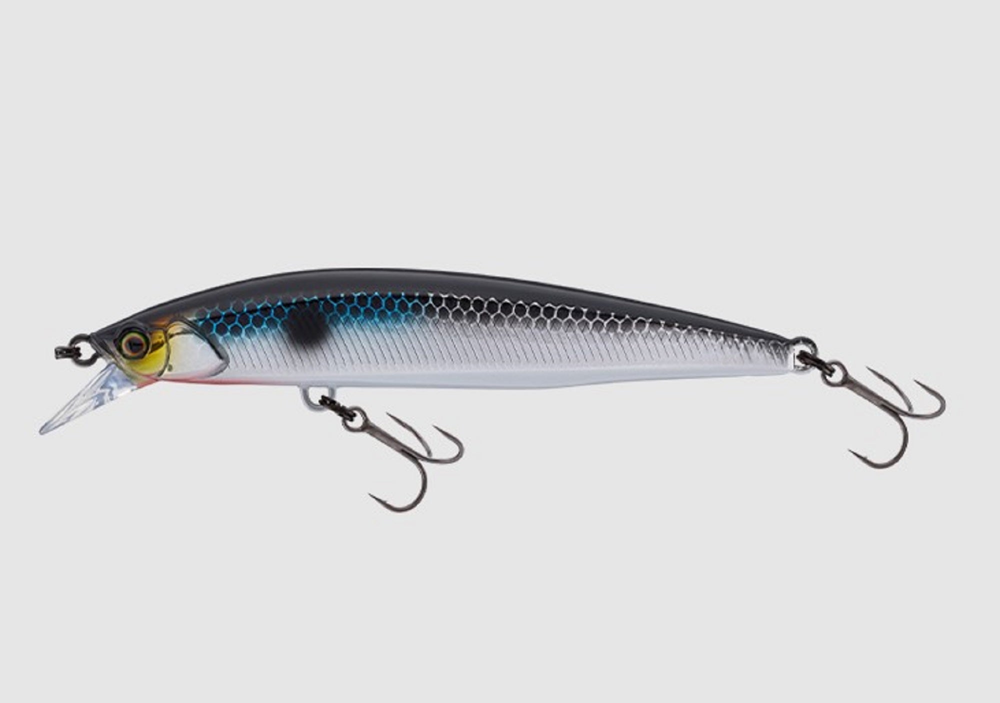 Jackall Rerange 95F Floating Lure HL Bora Silver Black (1134)