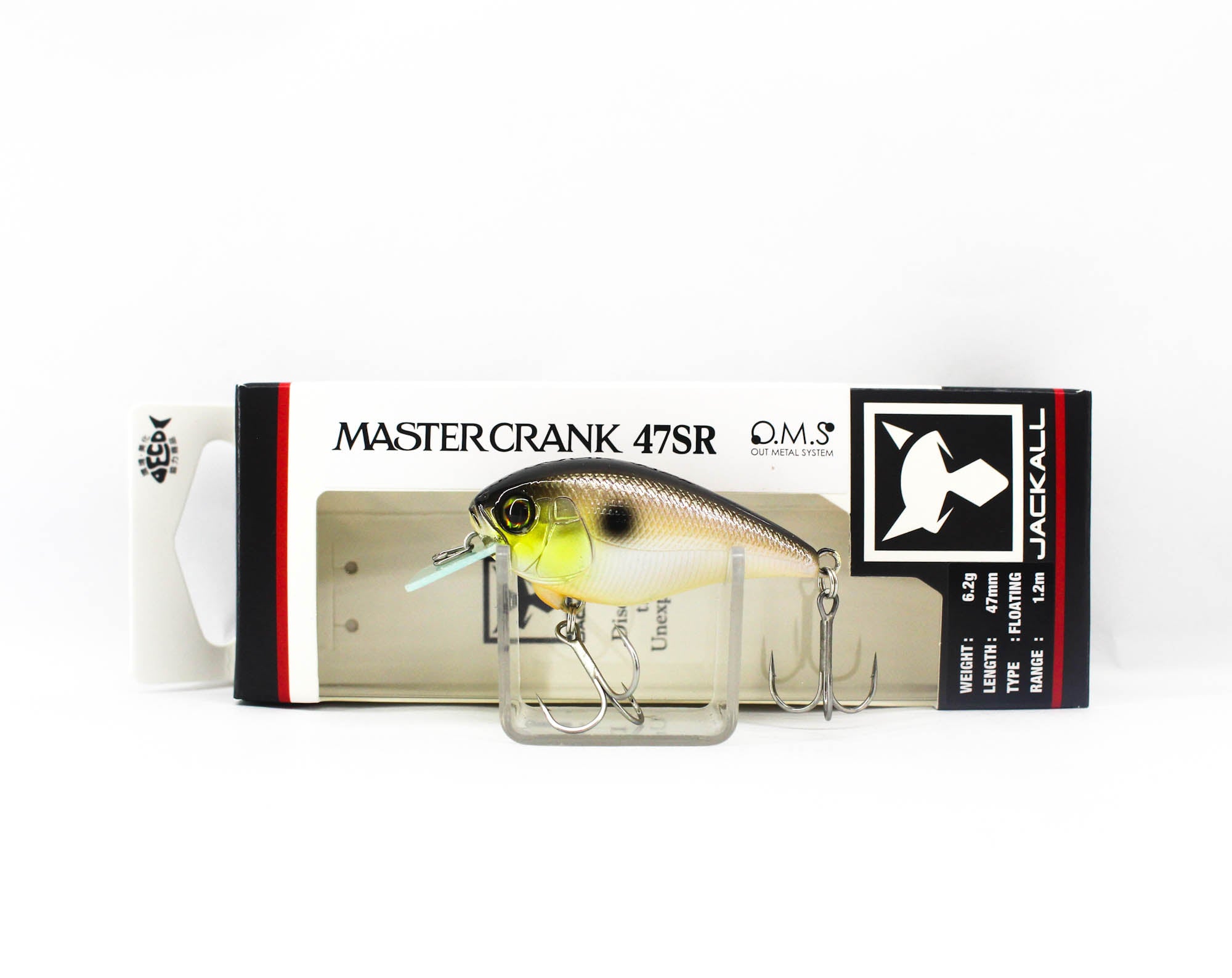 Jackall Master Crank 47SR Floating Lure Strike Pearl Shad (1219)