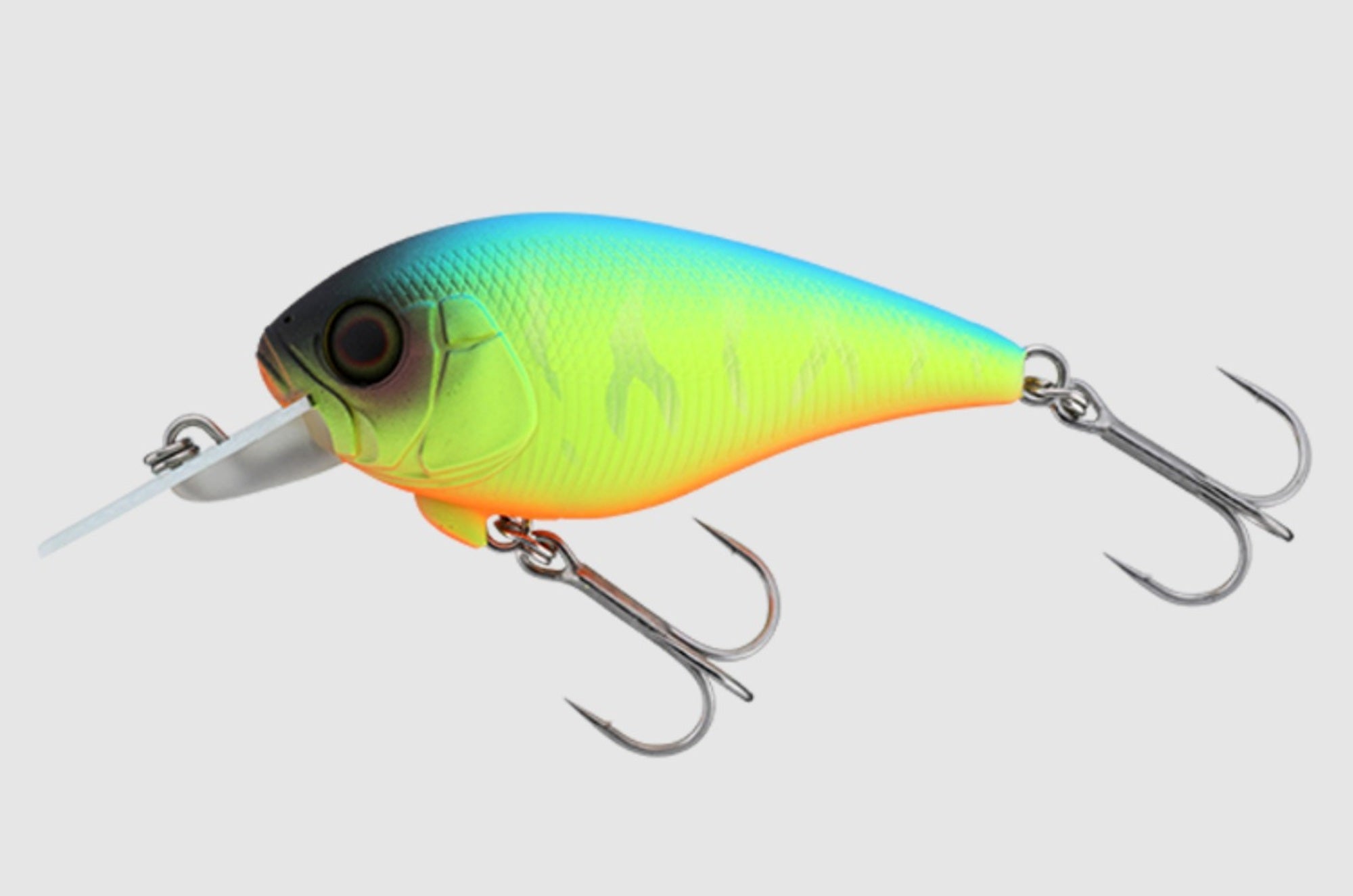 Jackall Master Crank 47SR Floating Lure Blue Back Chartreuse Tiger (1240)