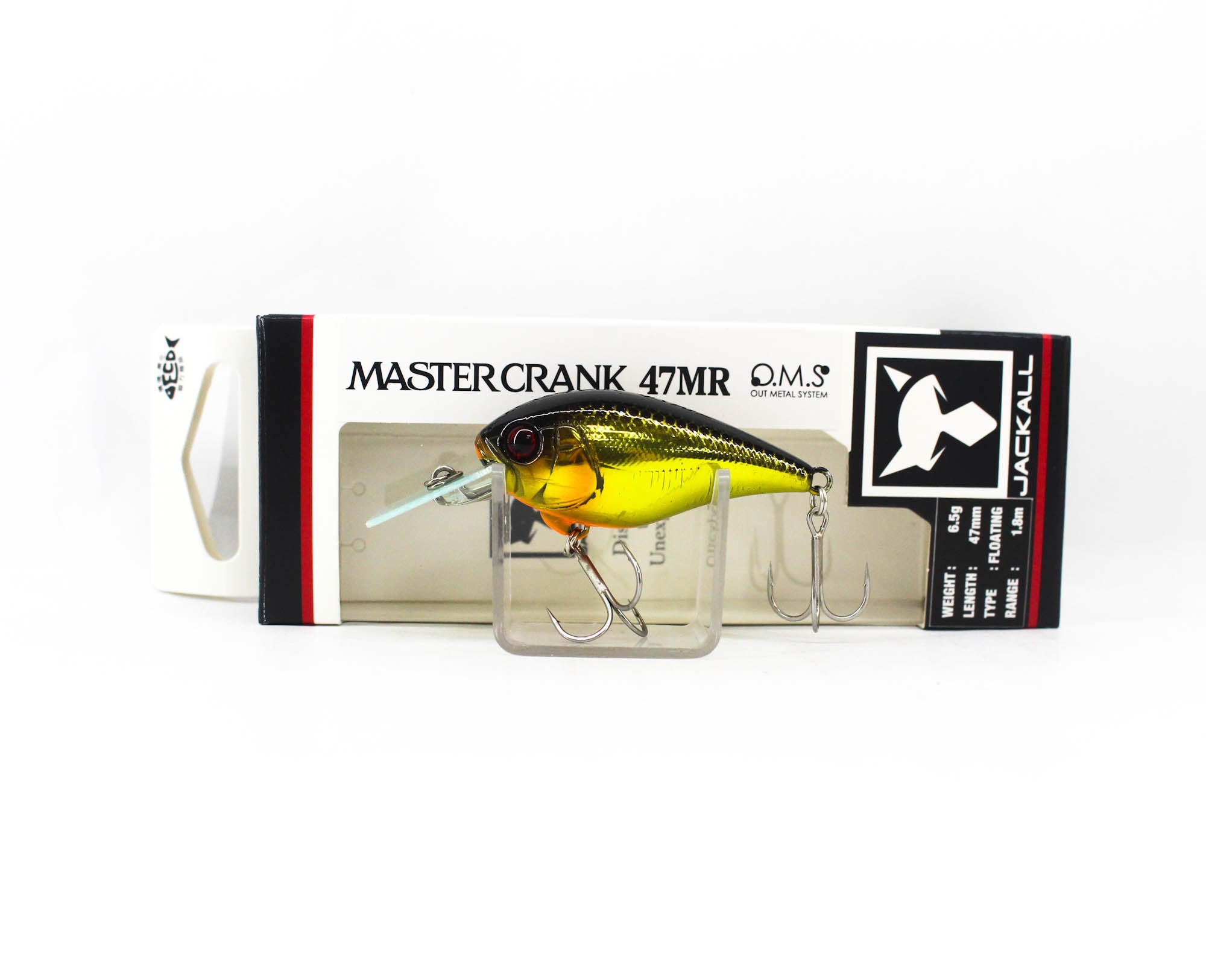 Jackall Master Crank 47MR Floating Lure HL Gold Black (1264)