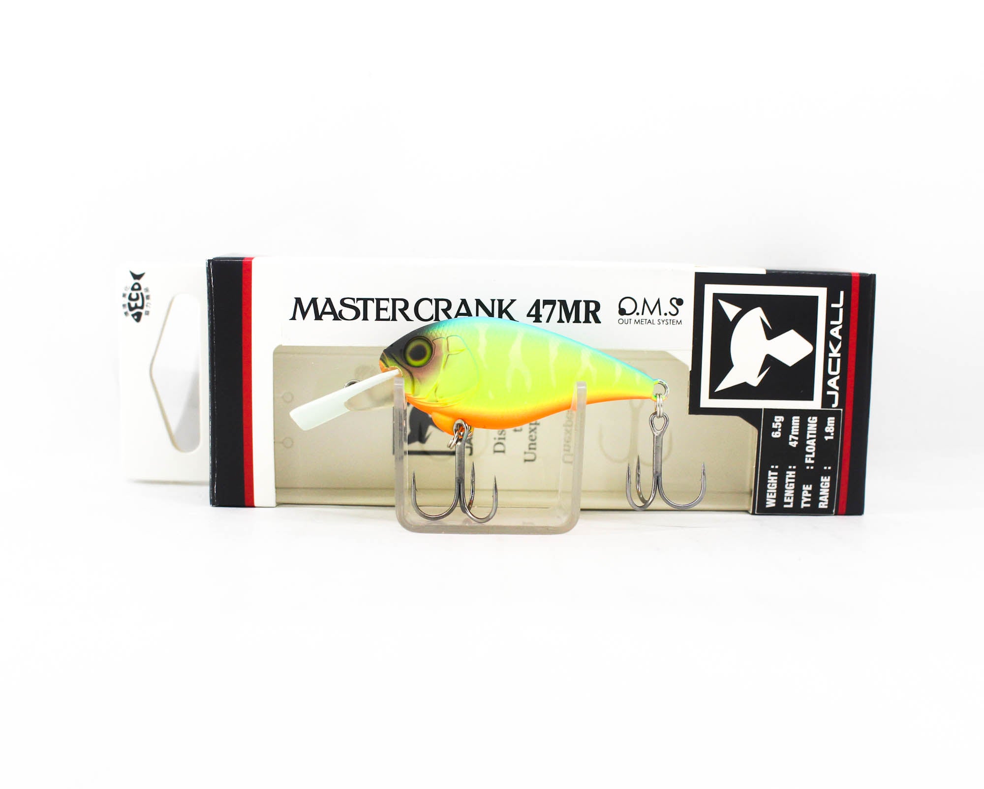 Jackall Master Crank 47MR Floating Lure Blue Back Chart Tiger (1325)