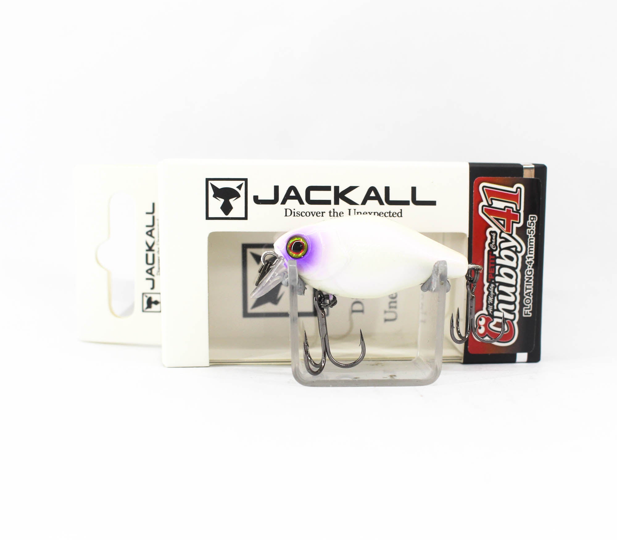 Jackall Chubby 41F Floating Lure White Bone (1943)