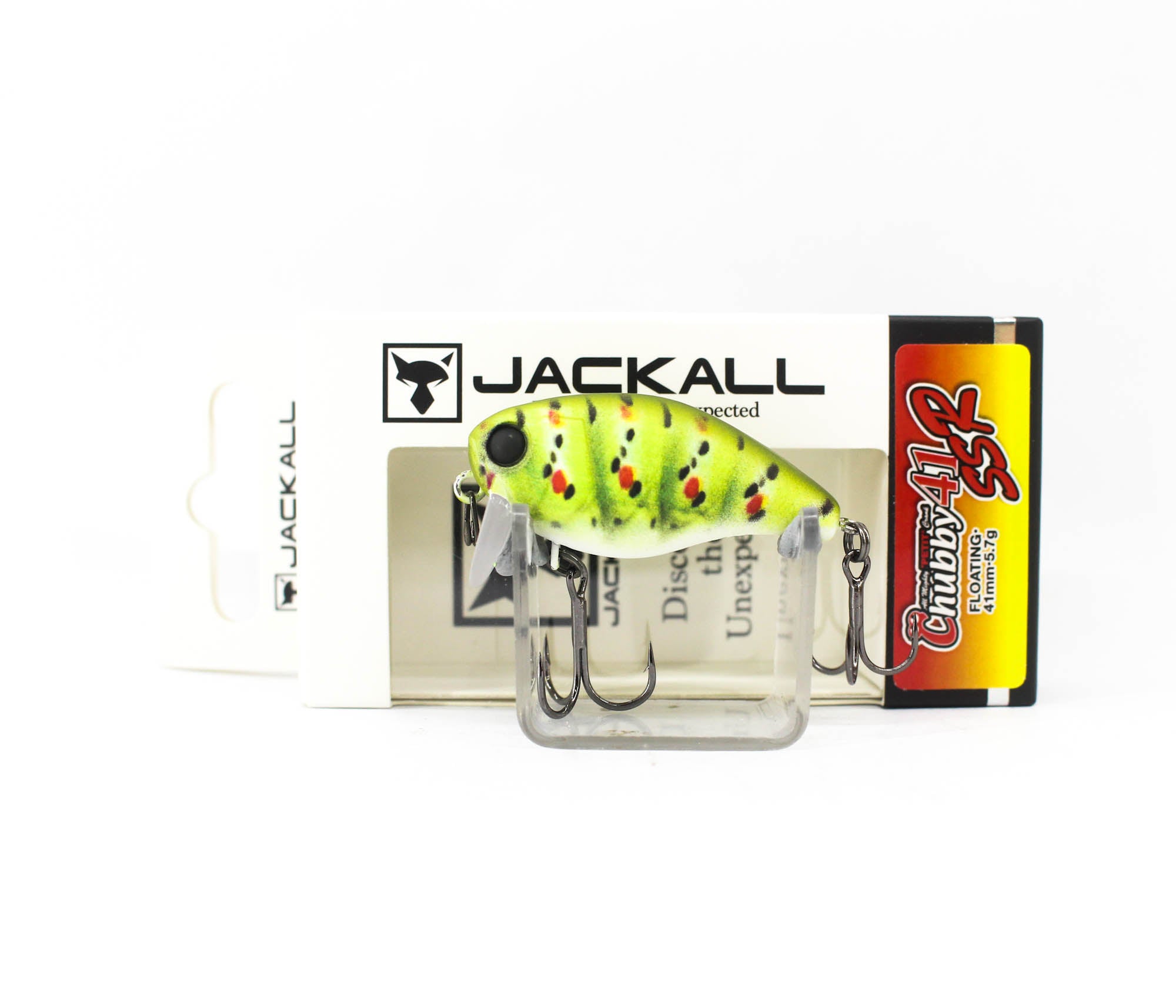 Jackall Chubby 41F SSR Floating Lure RT Green Caterpillar (1998)