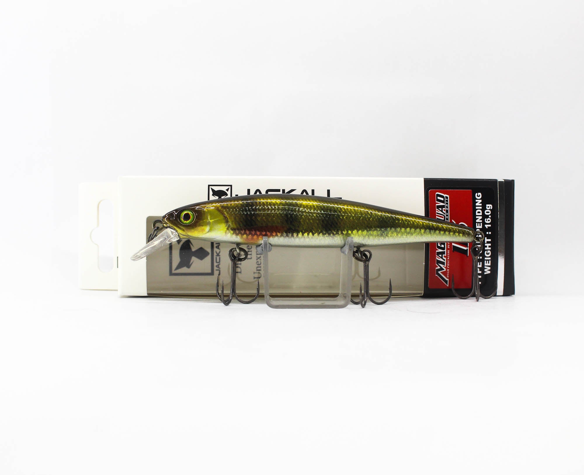Jackall Magsquad 115SP Jerkbait Suspend Lure RT Lively Perch (2216)