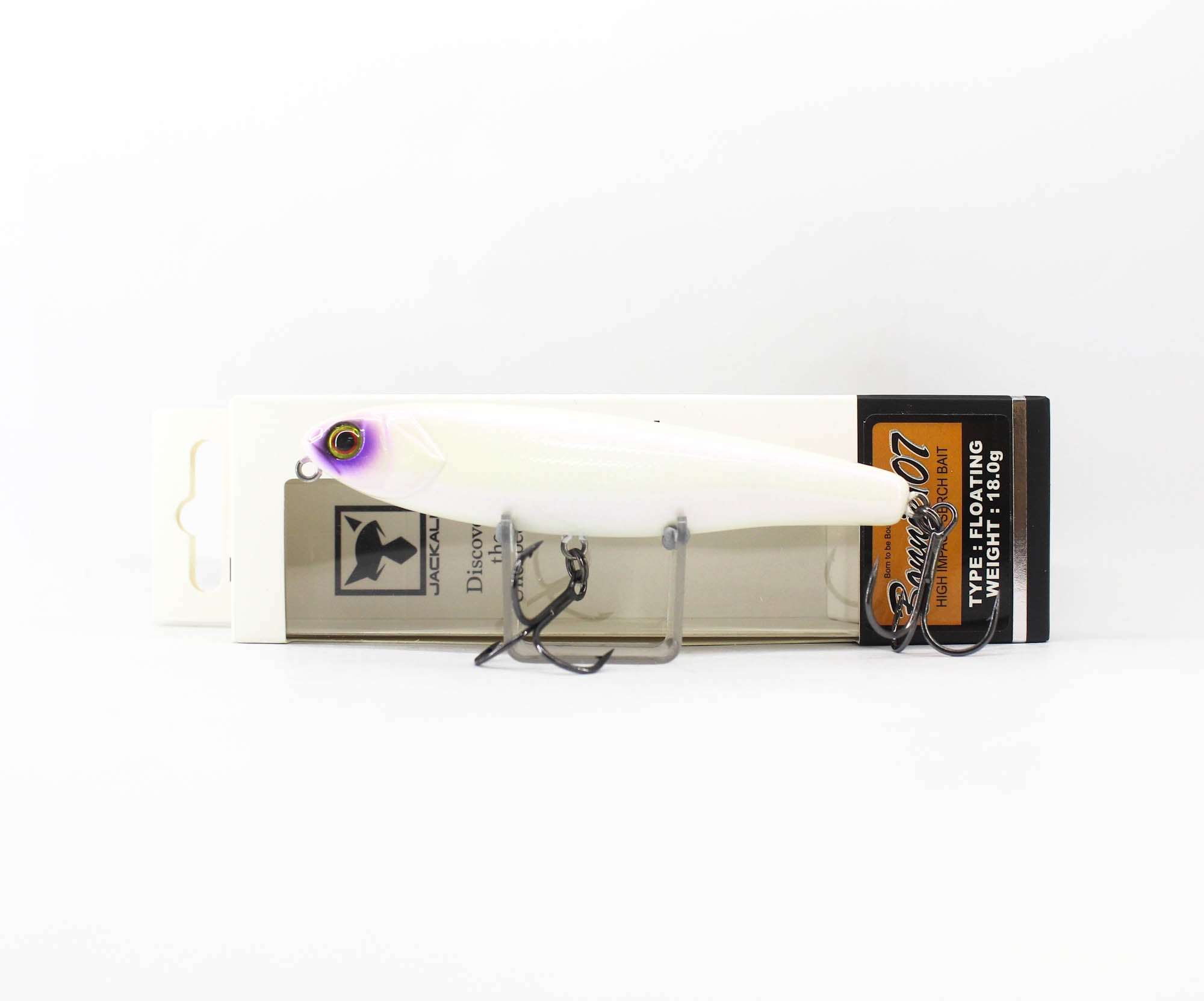 Jackall Bonnie 107 Floating Lure White Bone (2247)