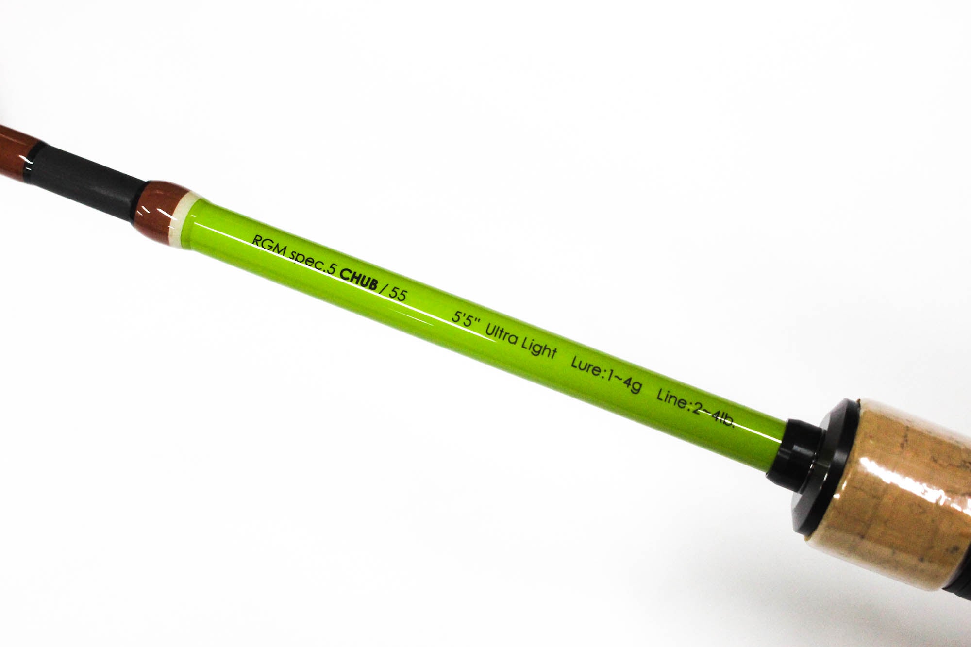 Jackall RGM Rod Spinning Spec 5 Chub 55 5PC Bright Green (8621)