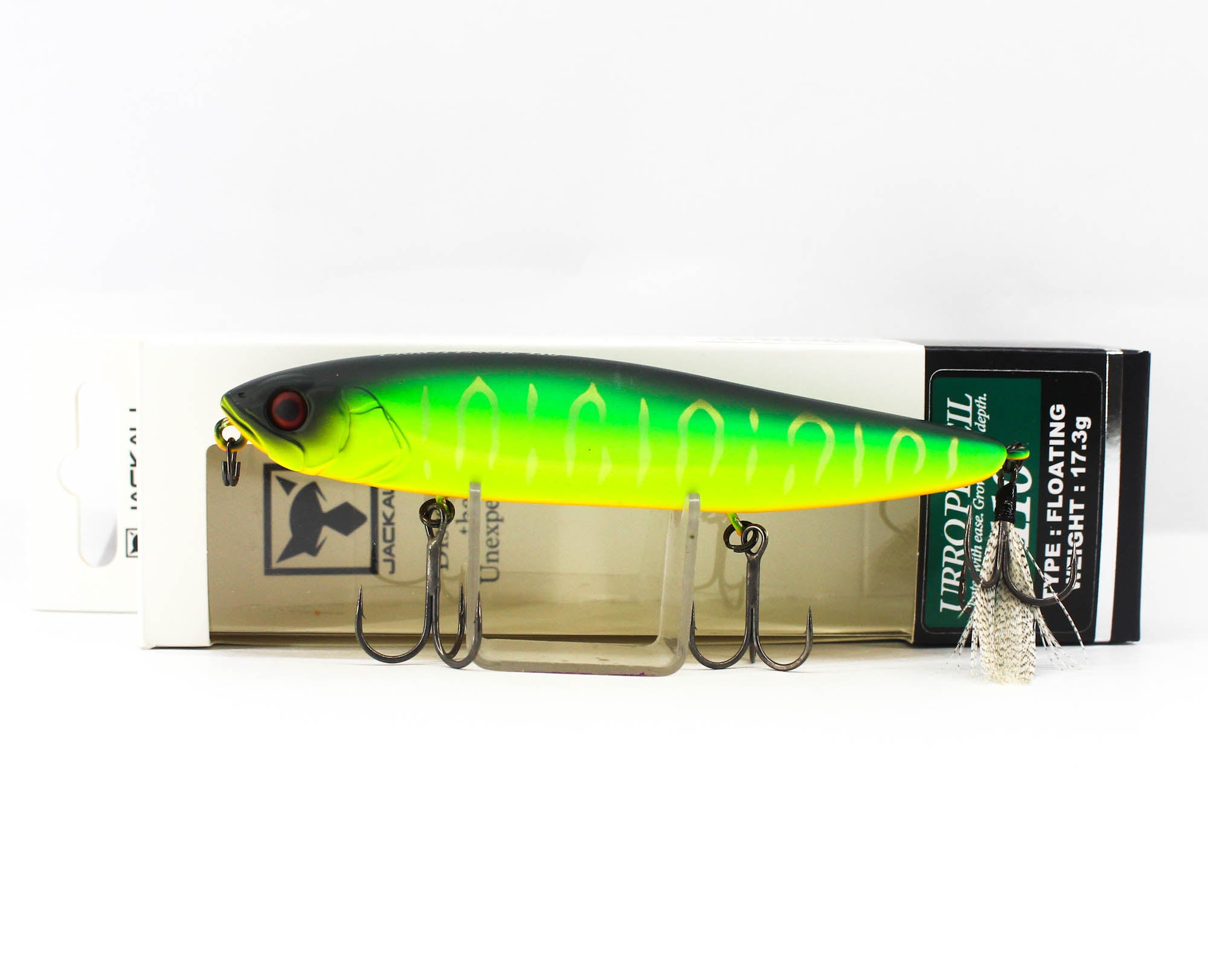 Jackall Urro Pencil 110 Floating Lure Mat Tiger (4356)