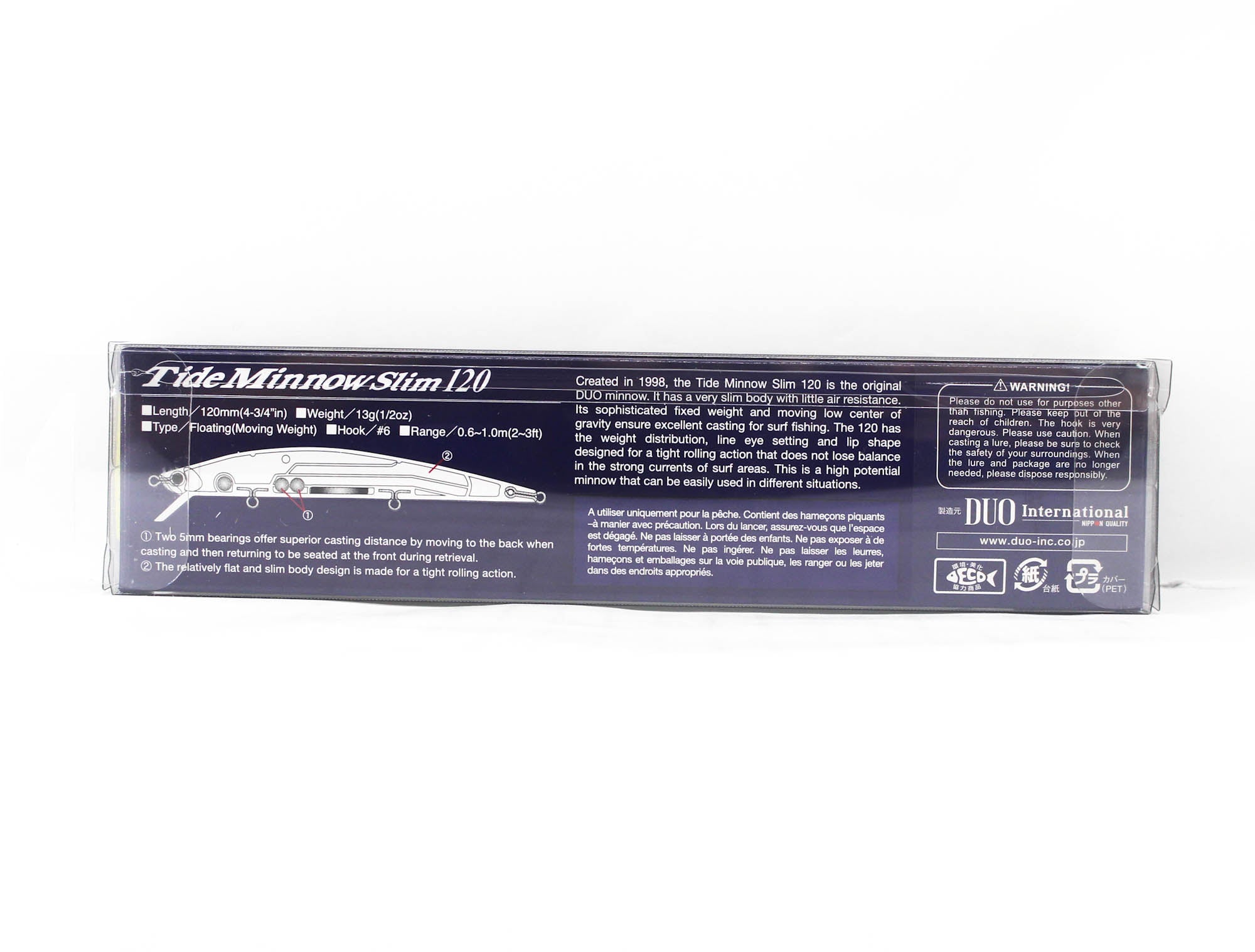Duo Tide Minnow Slim 120 Floating Lure ADAZ039 (1657)
