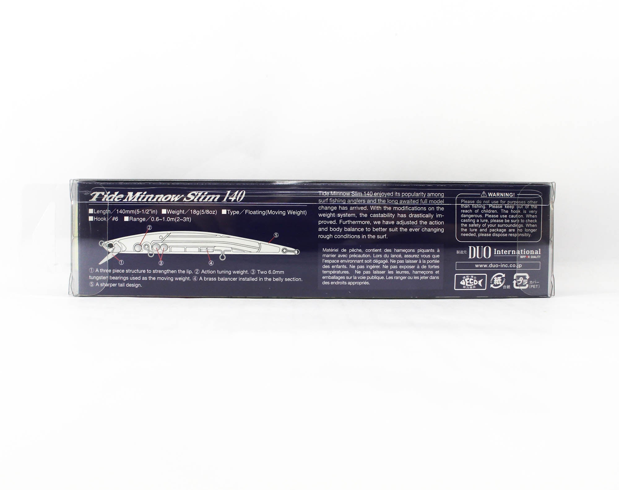 Duo Tide Minnow Slim 140 Floating Lure AHA0001 (8168)