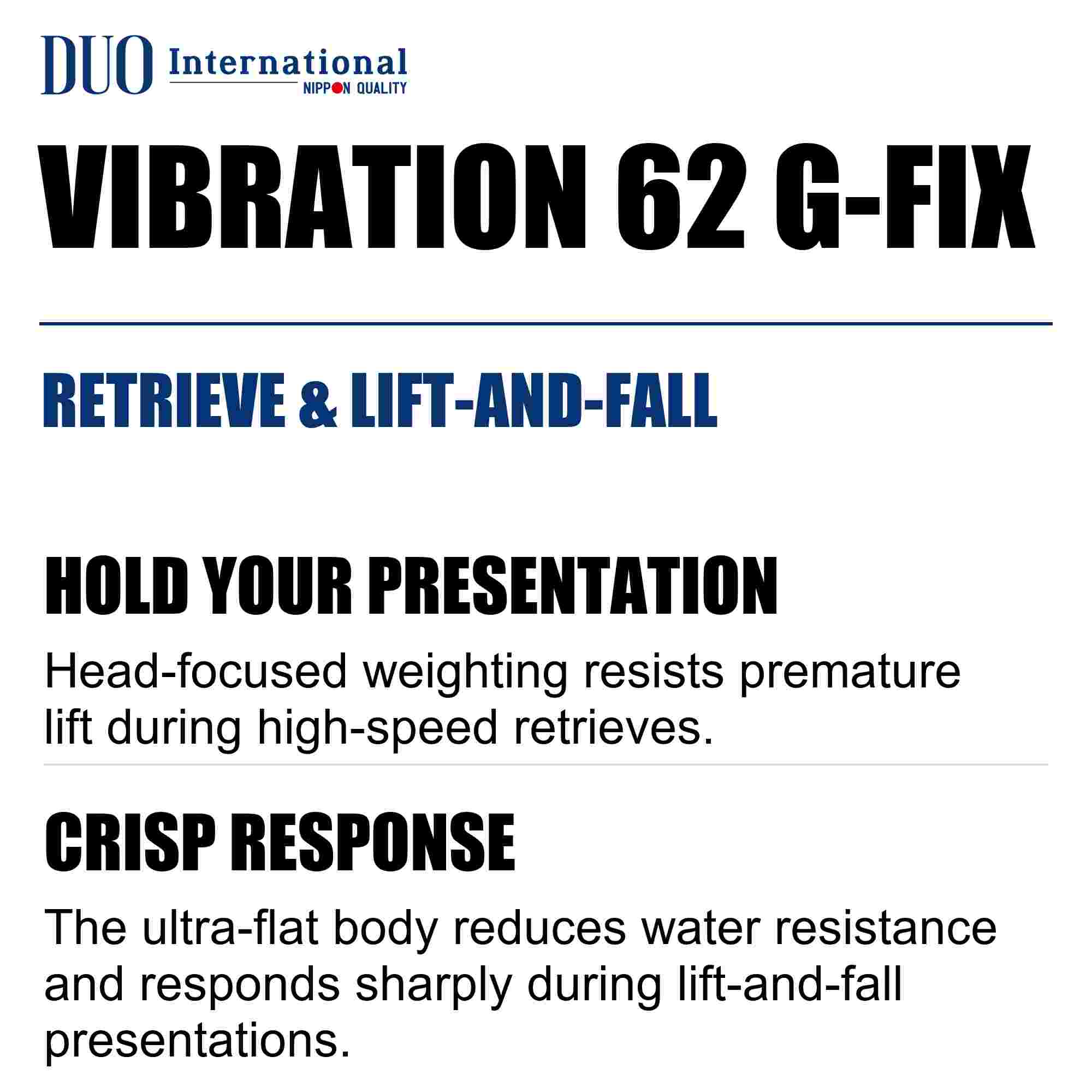 Duo Realis Vibration 62 G Fix Sinking Lure ACC3049 (8128)