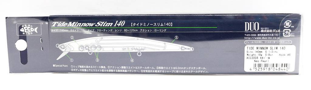 Duo Tide Minnow Slim 140 Floating Lure GHN0157 (9712)