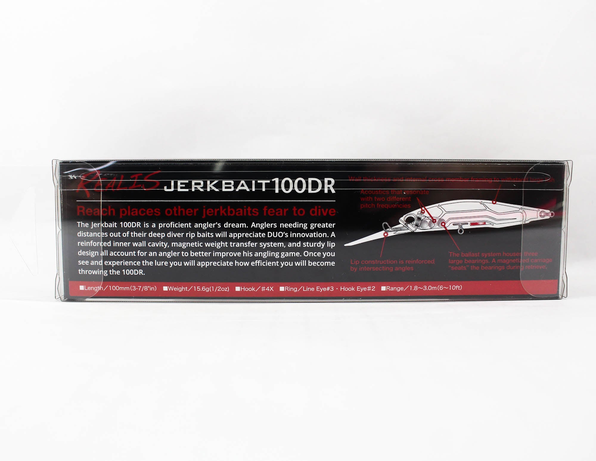 Duo Realis Jerkbait 100 DR Deep Diving Suspend Lure DRA3050 (5218)