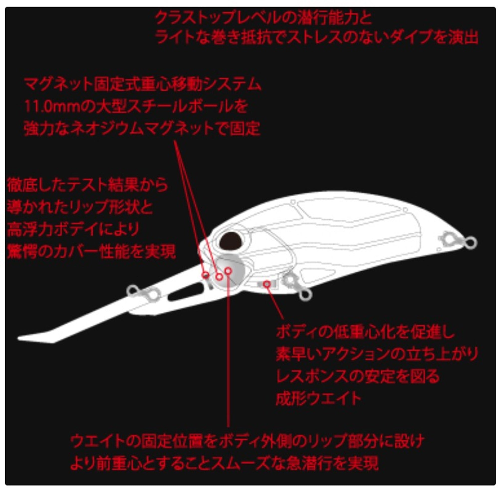 Duo Realis Crank G87 20A Deep Crank Bait Floating Lure ADA3121 (2186)