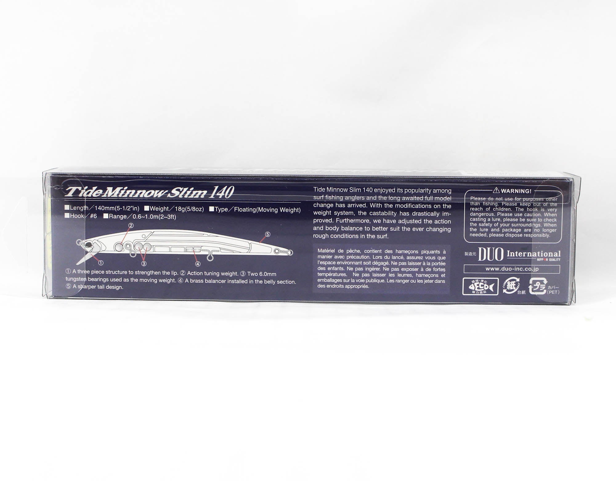 Duo Tide Minnow Slim 140 Floating Lure ADA0025 (4876)
