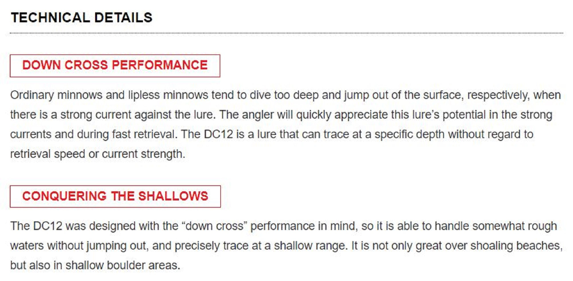 Duo Terrif DC 12 Type 1 Slow Sinking Lure AJO0091 (7853)