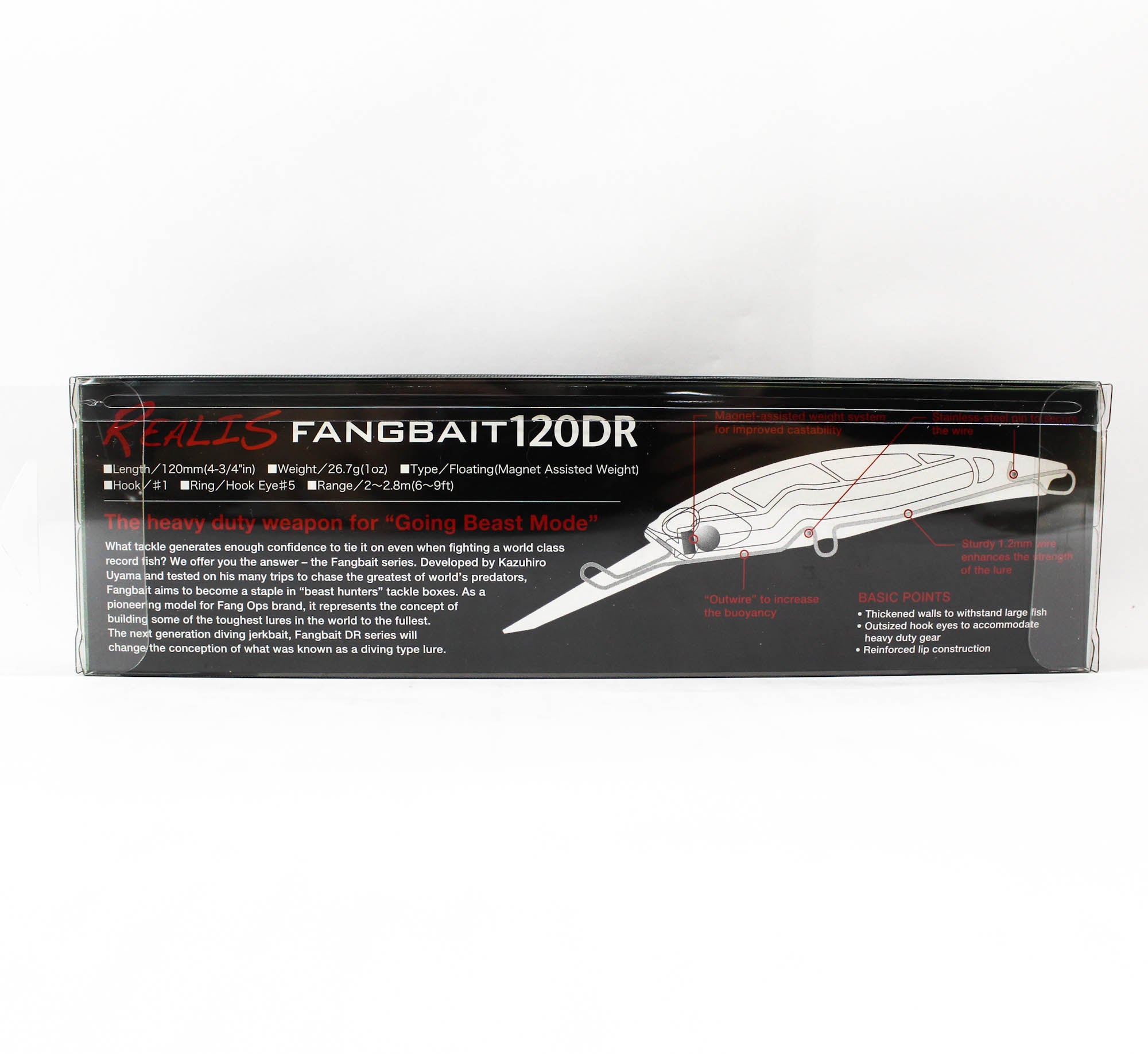 Duo Realis Fangbait 120DR SW Floating Lure AHA0263 (8361)