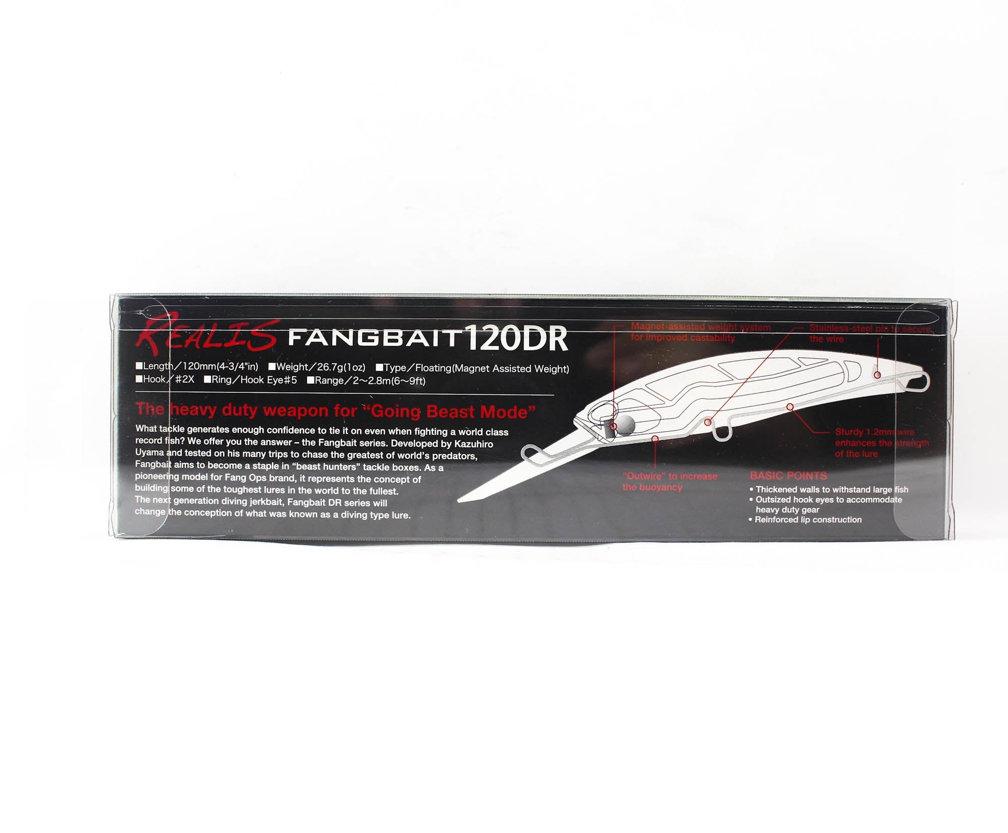 Duo Realis Fangbait 120DR SW Floating Lure ASI0106 (8378)