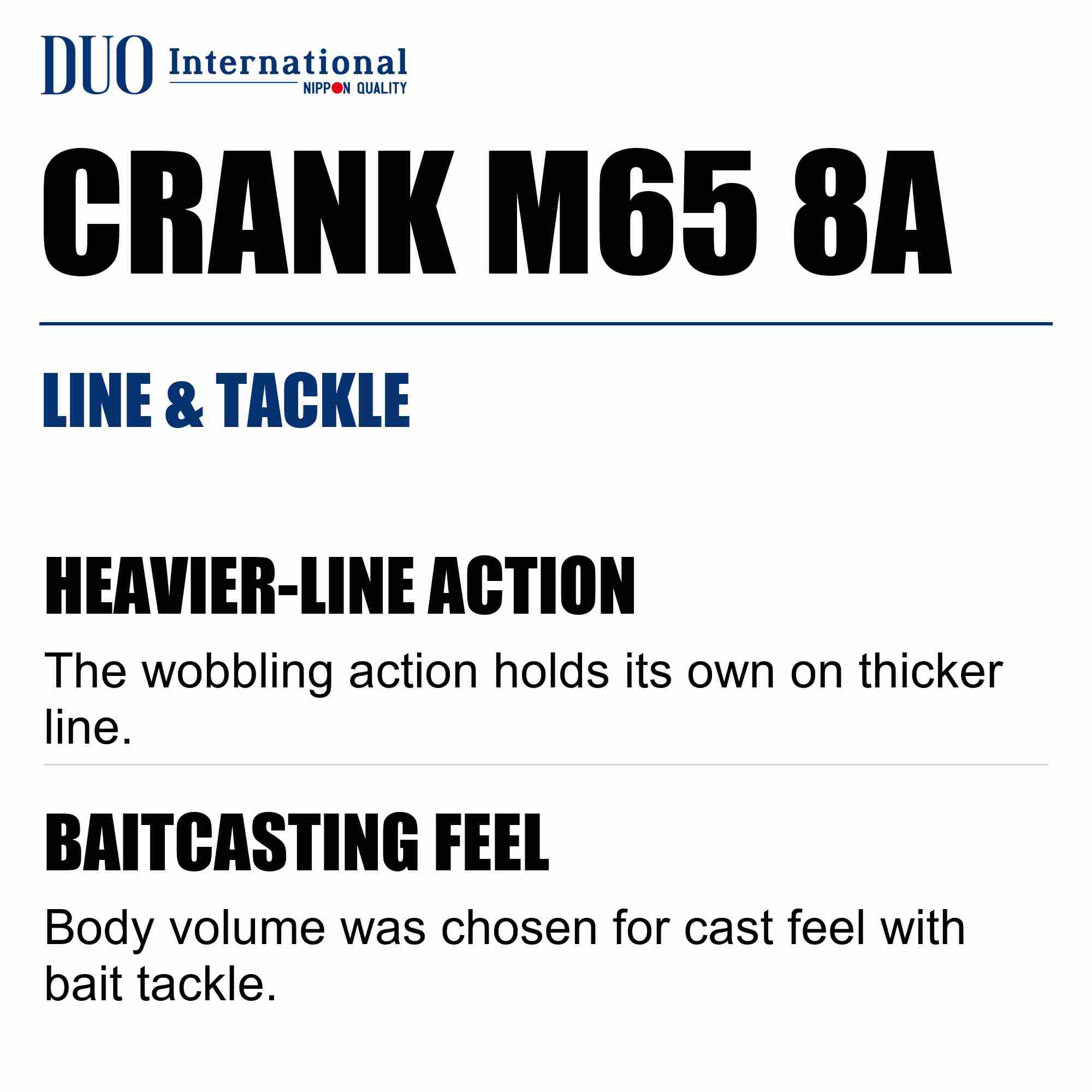 Duo Realis Crank M65 8A Floating Lure ACC3018 (9993)