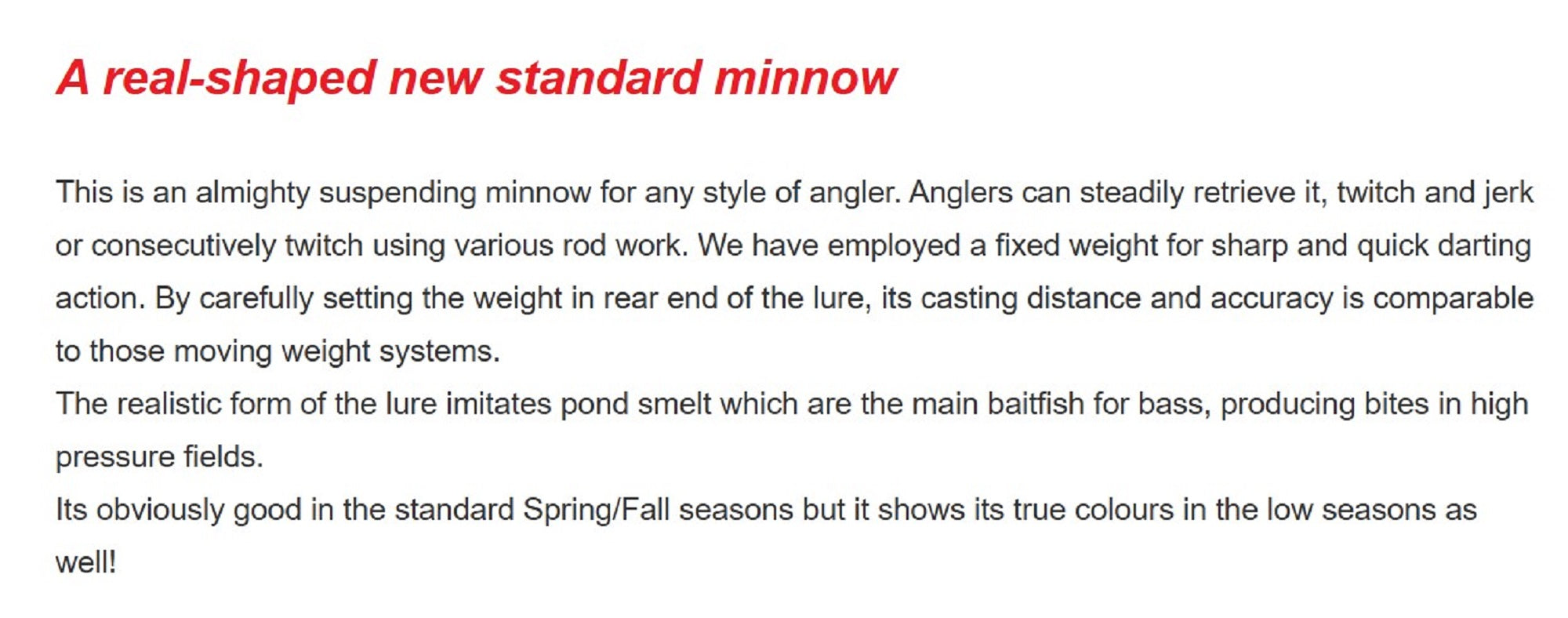 Duo Realis Minnow 80SP Suspend Lure ASA3146 (1903)