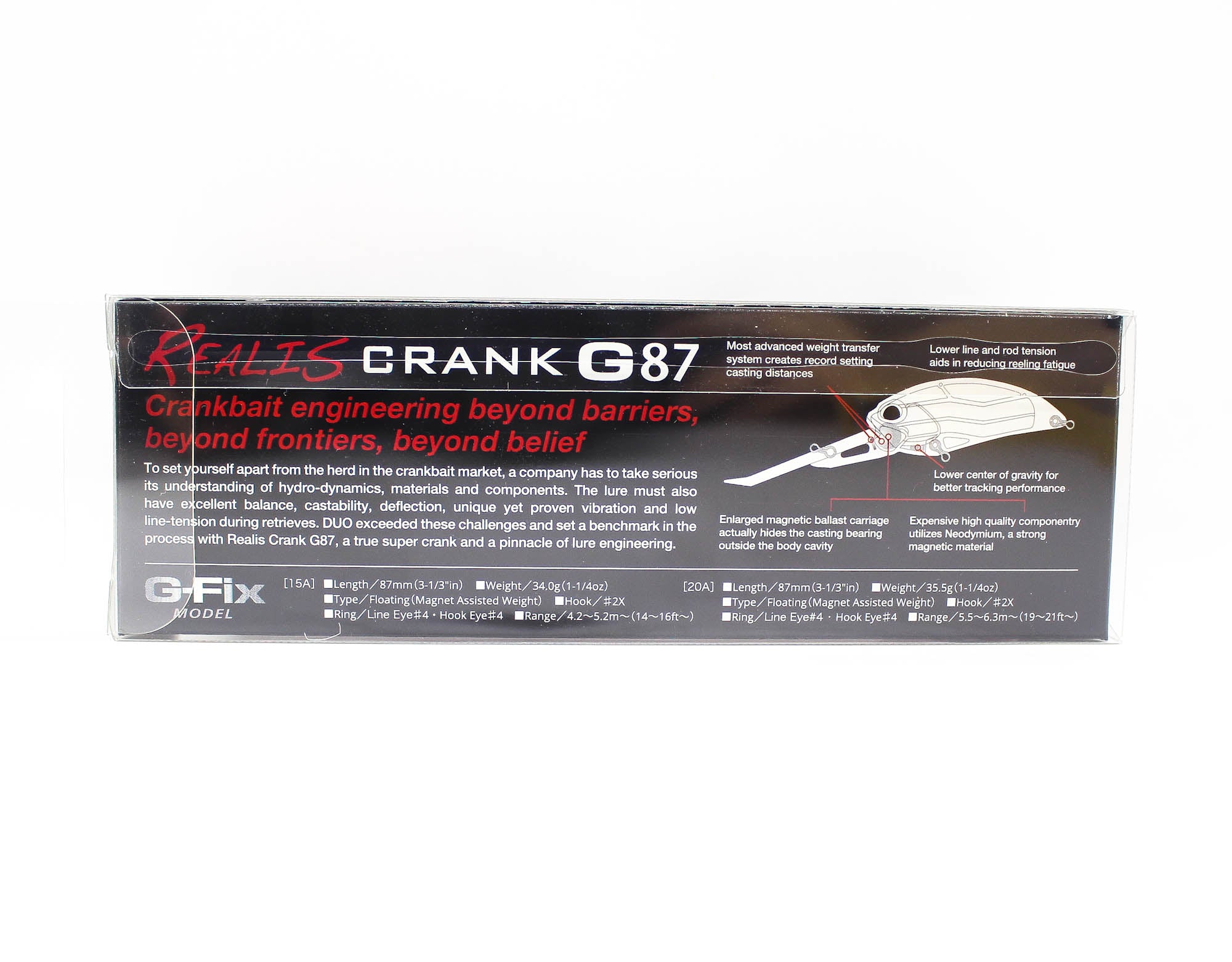 Duo Realis Crank G87 15A Crank Bait Floating Lure ACC3235 (2432)