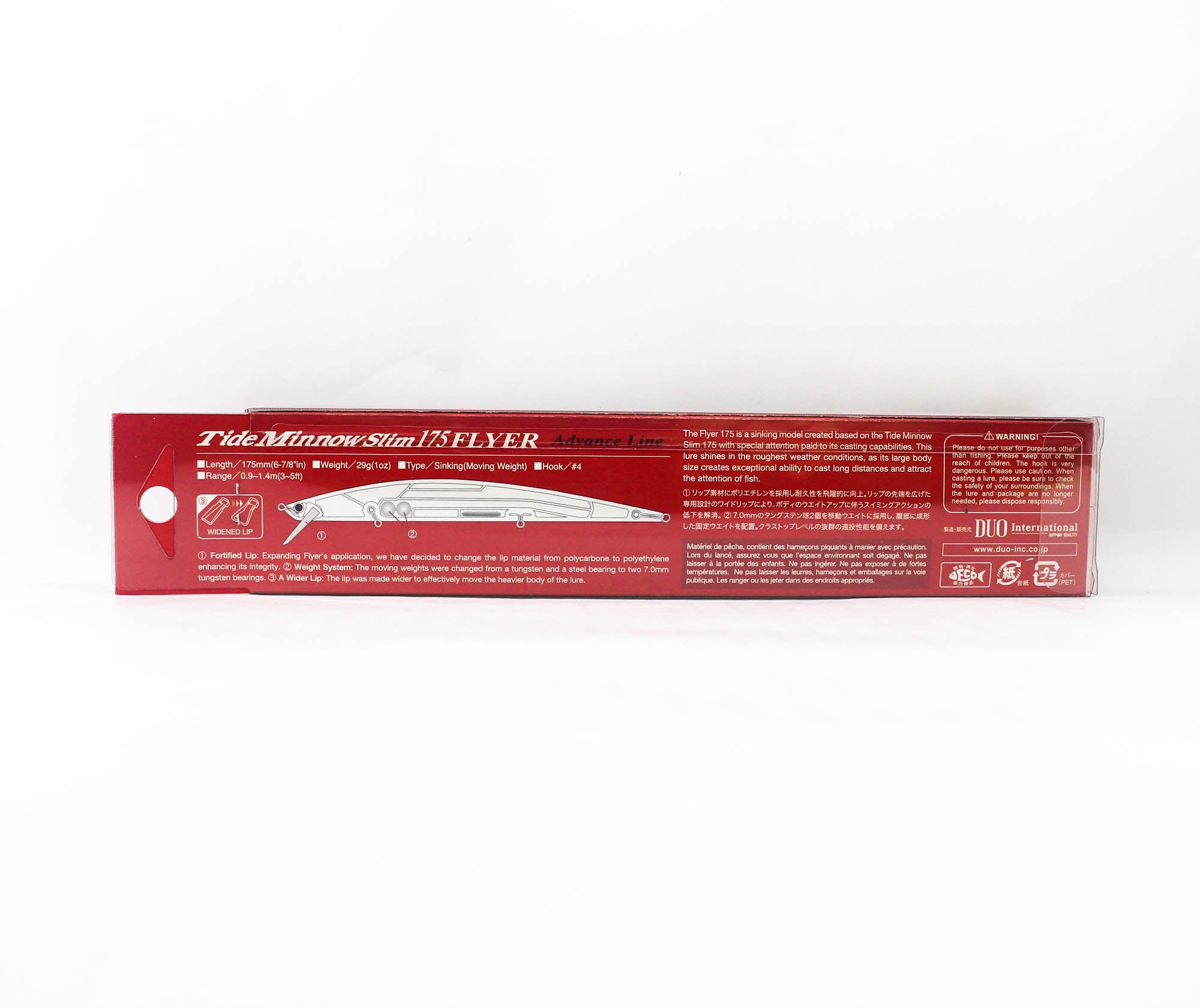 Duo Tide Minnow Flyer Slim 175 Sinking Lure ADA0218 (7222)