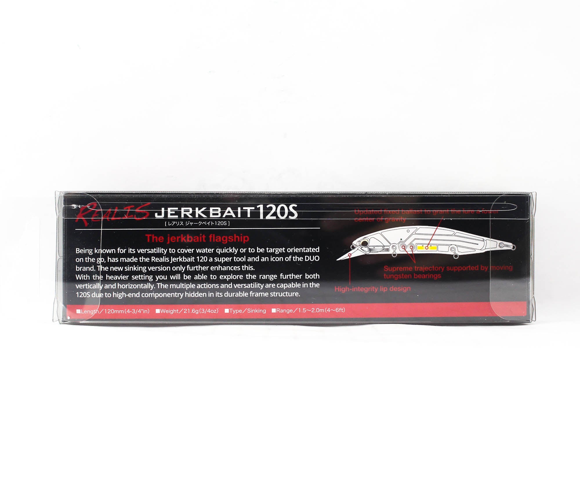 Duo Realis Jerkbait 120S SW Sinking Lure CHA0405 (1168)