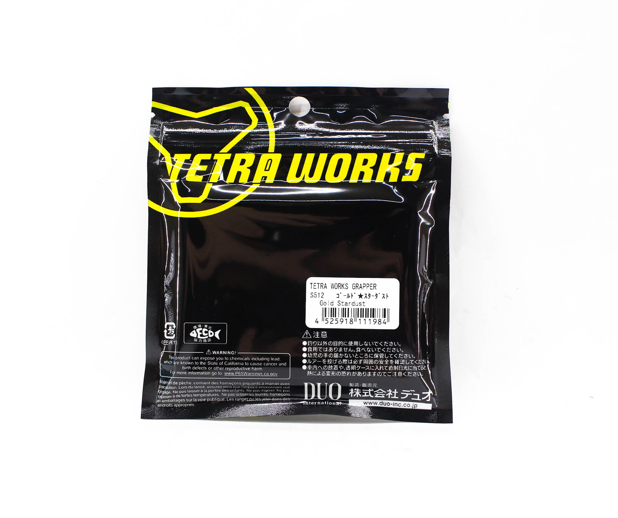 Duo Soft Lure Tetra Works Grapper 45mm 12 per pack S512 (1984)