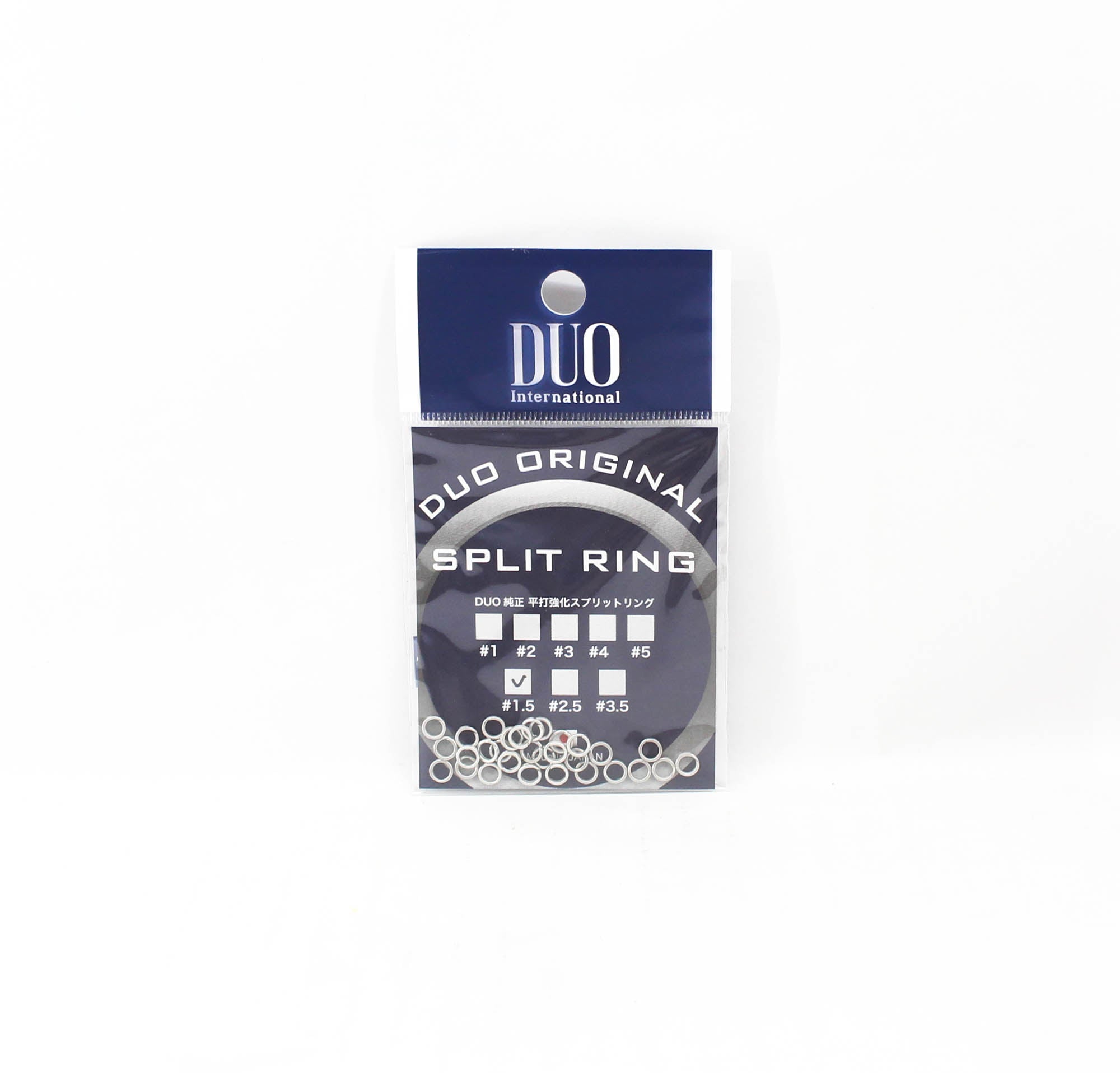 Duo Original Split Rings 30 pieces, Size 1.5 (6644)