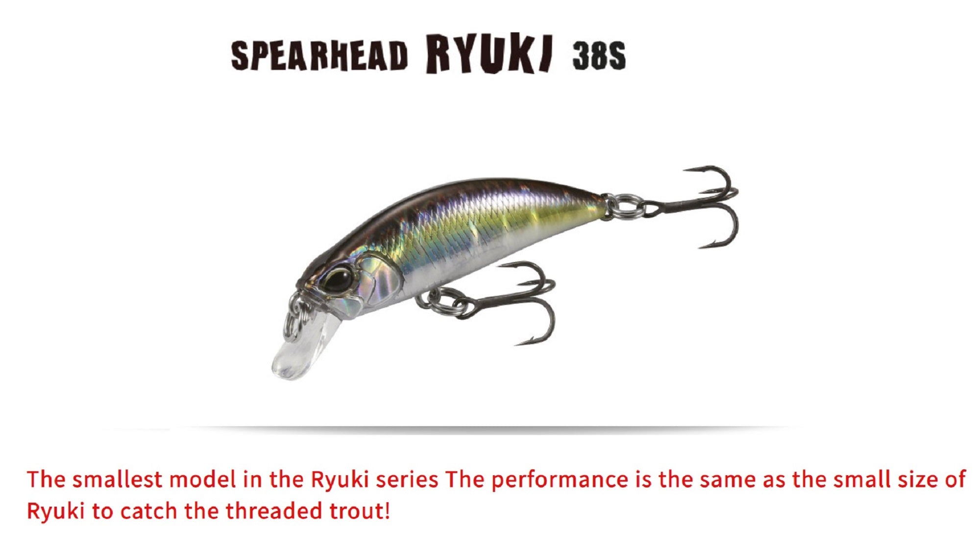 Duo Spearhead Ryuki 38S Sinking Lure ADA4013 (6767)