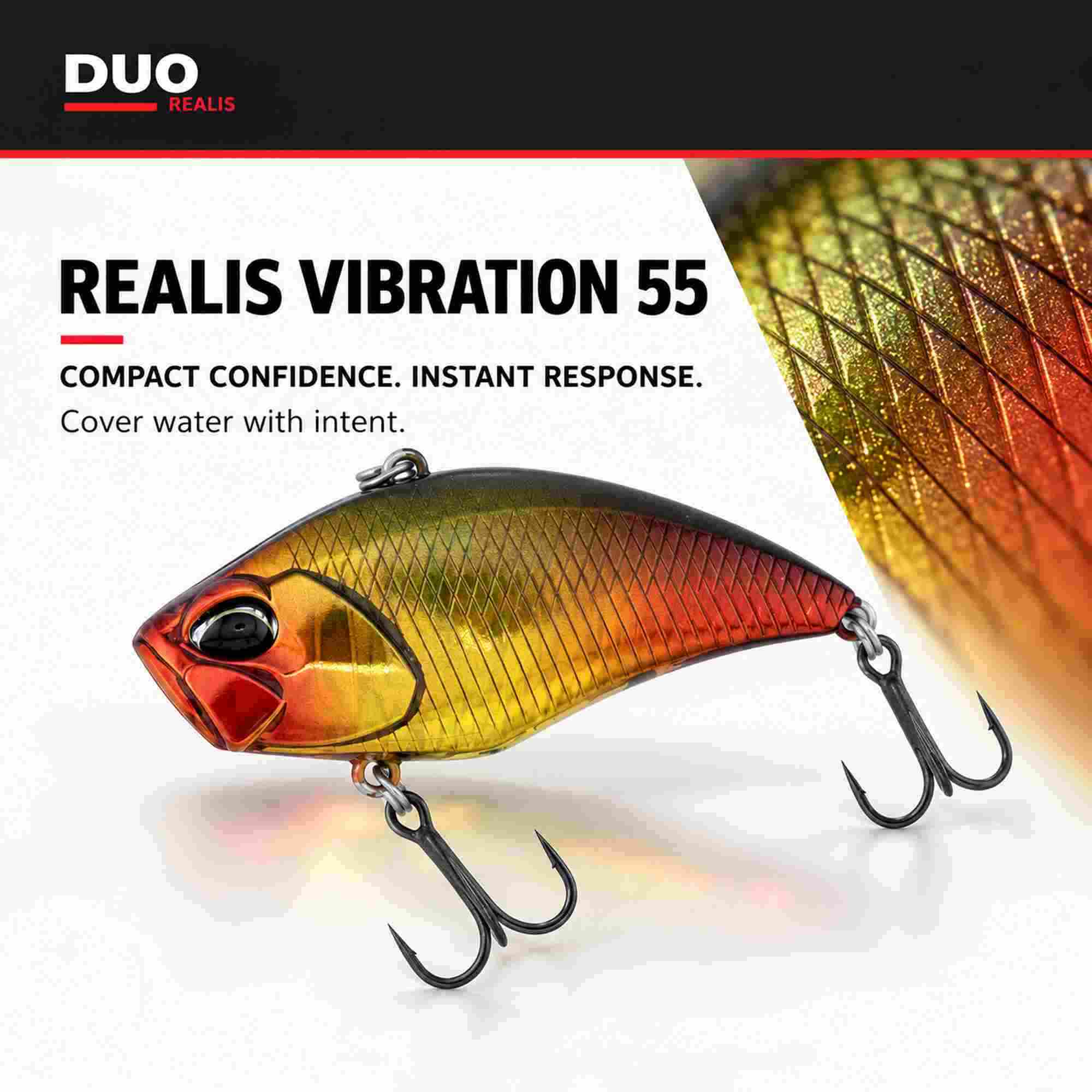 Duo Realis Vibration 55 Nitro Rattle Sinking Lure DPA3244 (9553)