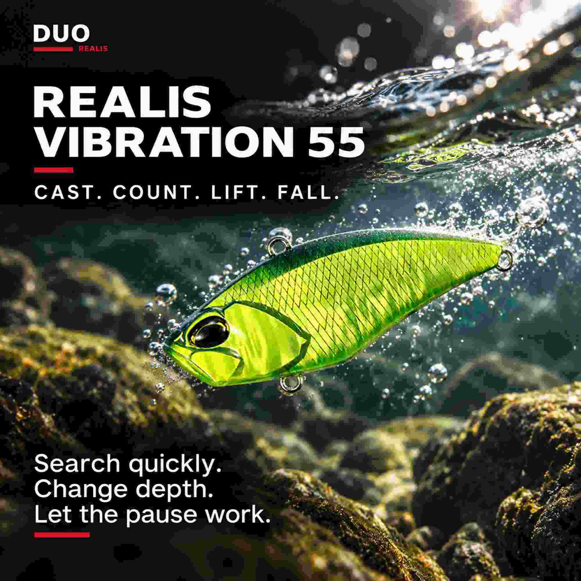 Duo Realis Vibration 55 Nitro Rattle Sinking Lure DPA3299 (9560)