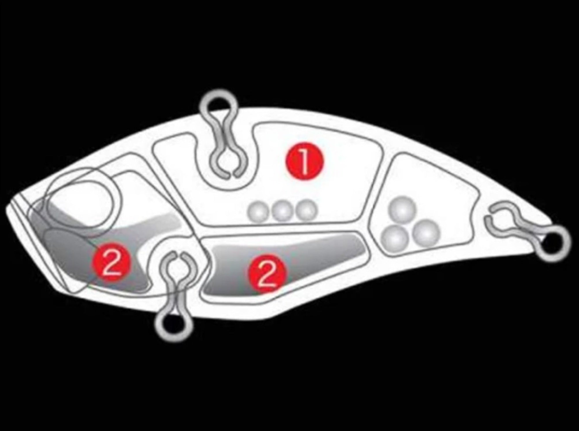 Duo Realis Vibration 55 Nitro Rattle Sinking Lure DSN3085 (9577)