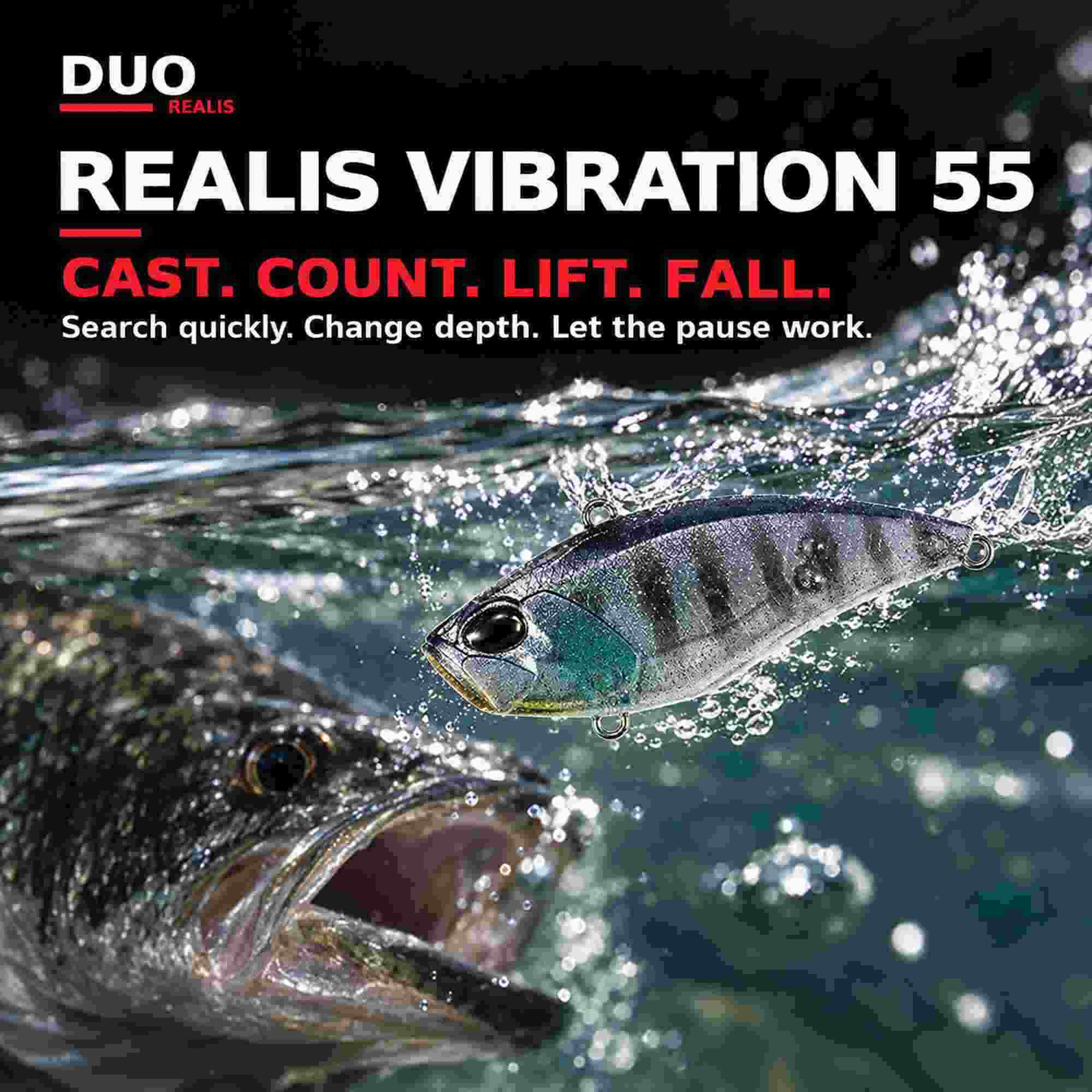 Duo Realis Vibration 55 Nitro Rattle Sinking Lure CCC3310 (9607)