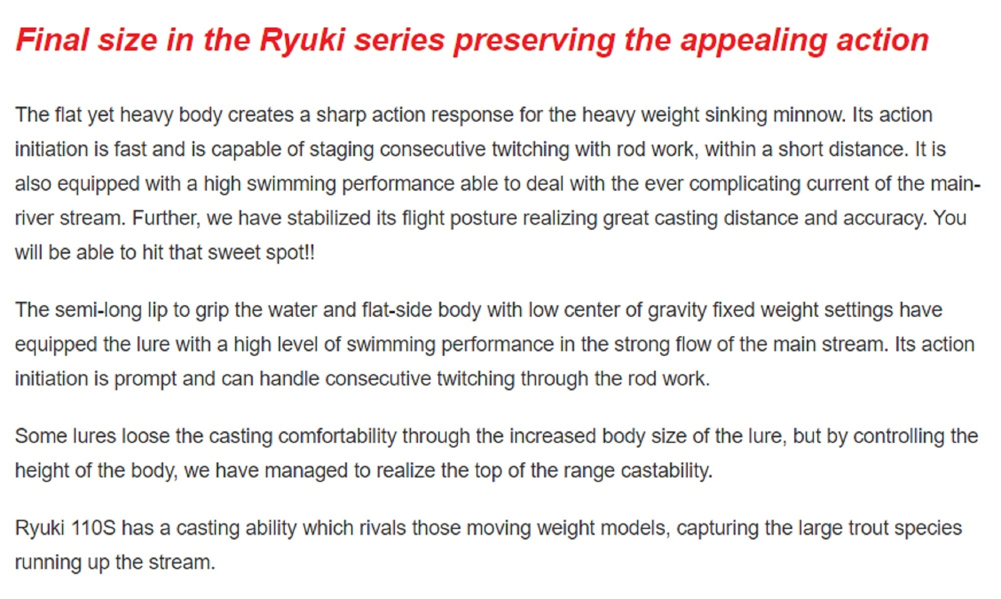 Duo Spearhead Ryuki 110S SW Sinking Lure ADA3121 (1877)