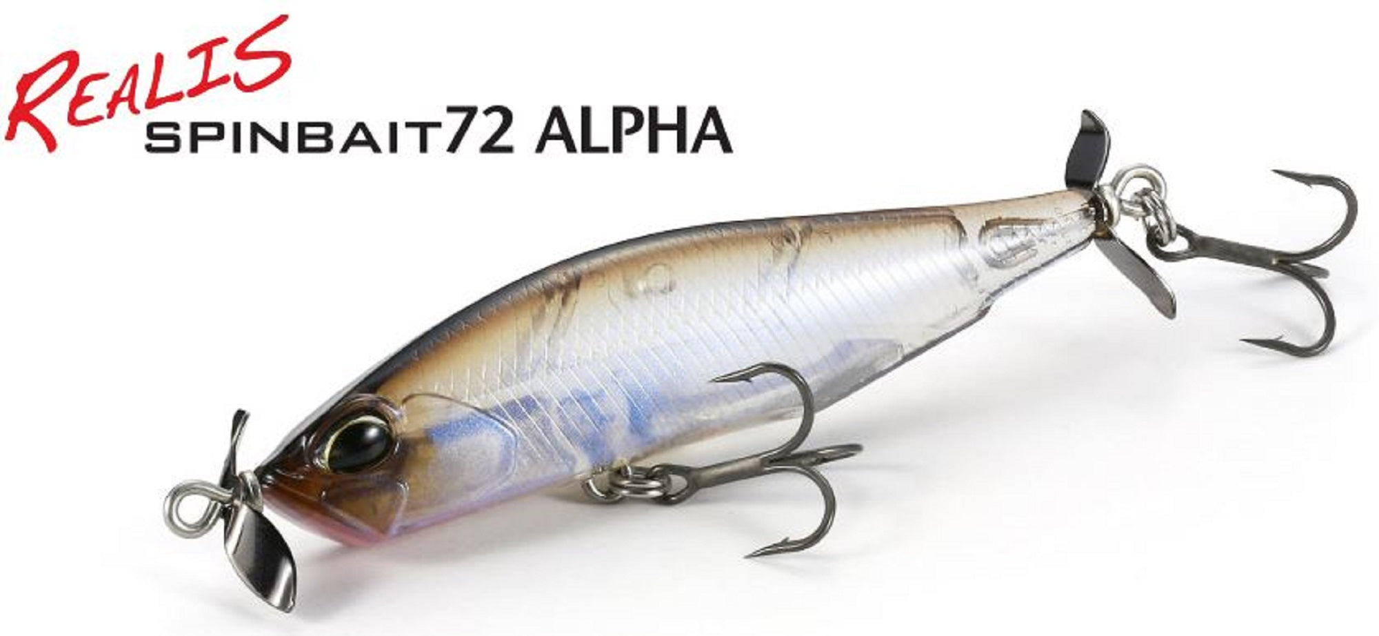 Duo Realis Spin Bait 72 Alpha spinbait spybait Sinking Lure CCC3055 (2584)