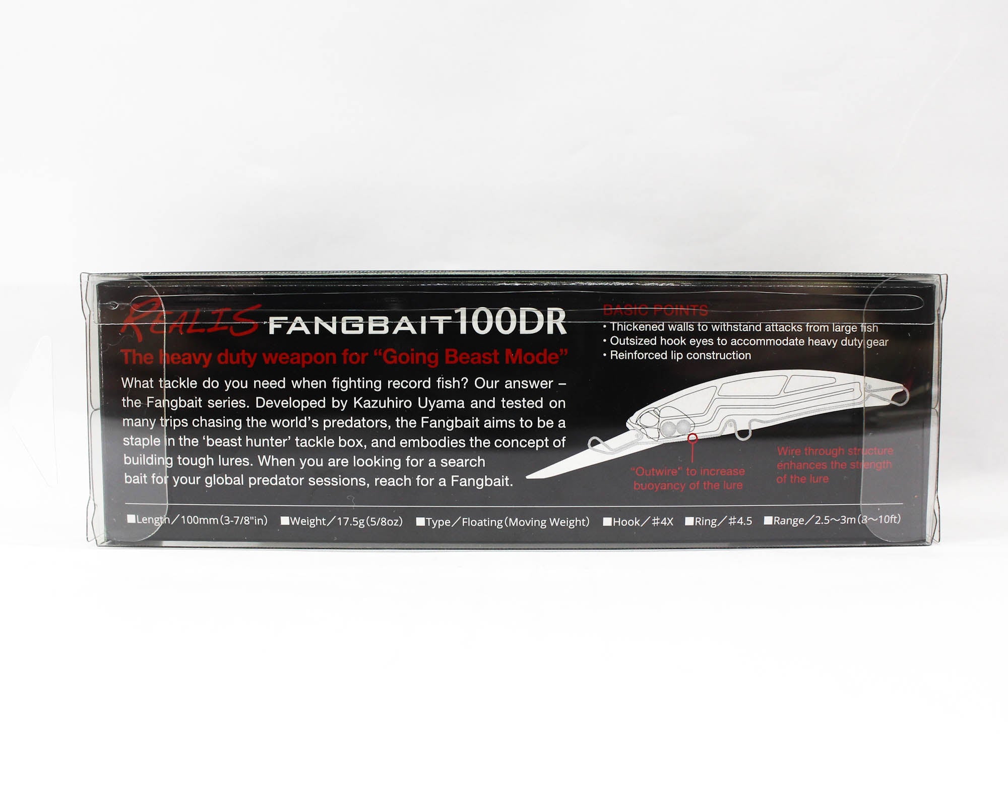 Duo Realis Fangbait 100DR Floating Lure ASA3258 (6469)
