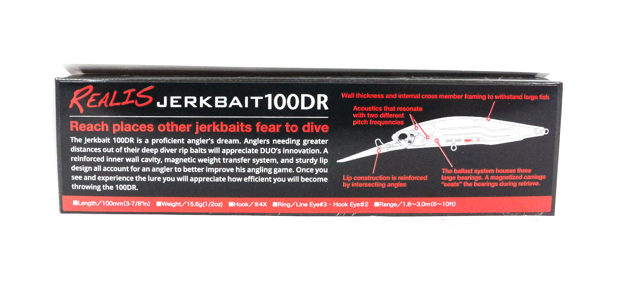 Duo Realis Jerkbait 100 DR Deep Diving Suspend Lure CCC3176 (0565)